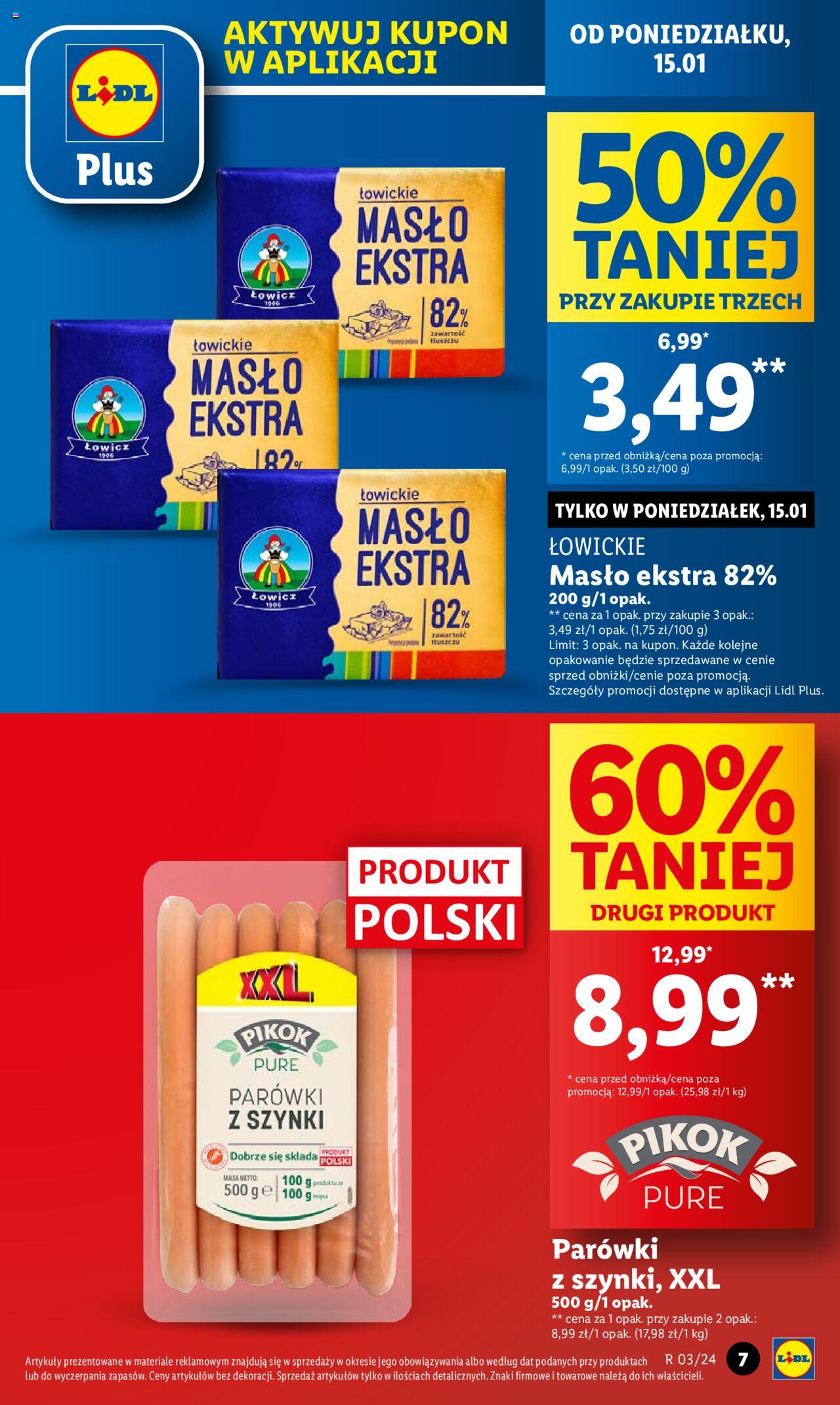 LIDL gazetka ważna od 15.01.2024 do 17.01.2024 strona 7