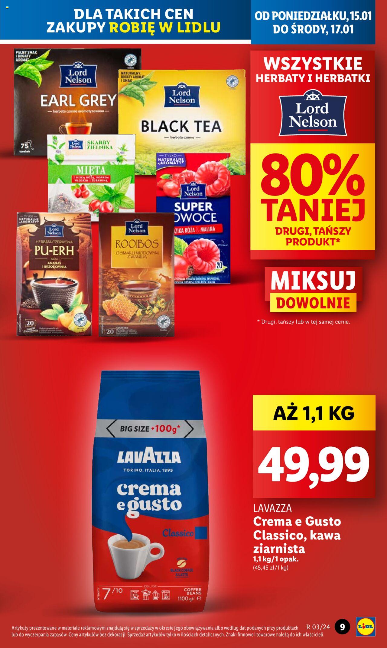 LIDL gazetka ważna od 15.01.2024 do 17.01.2024 strona 9