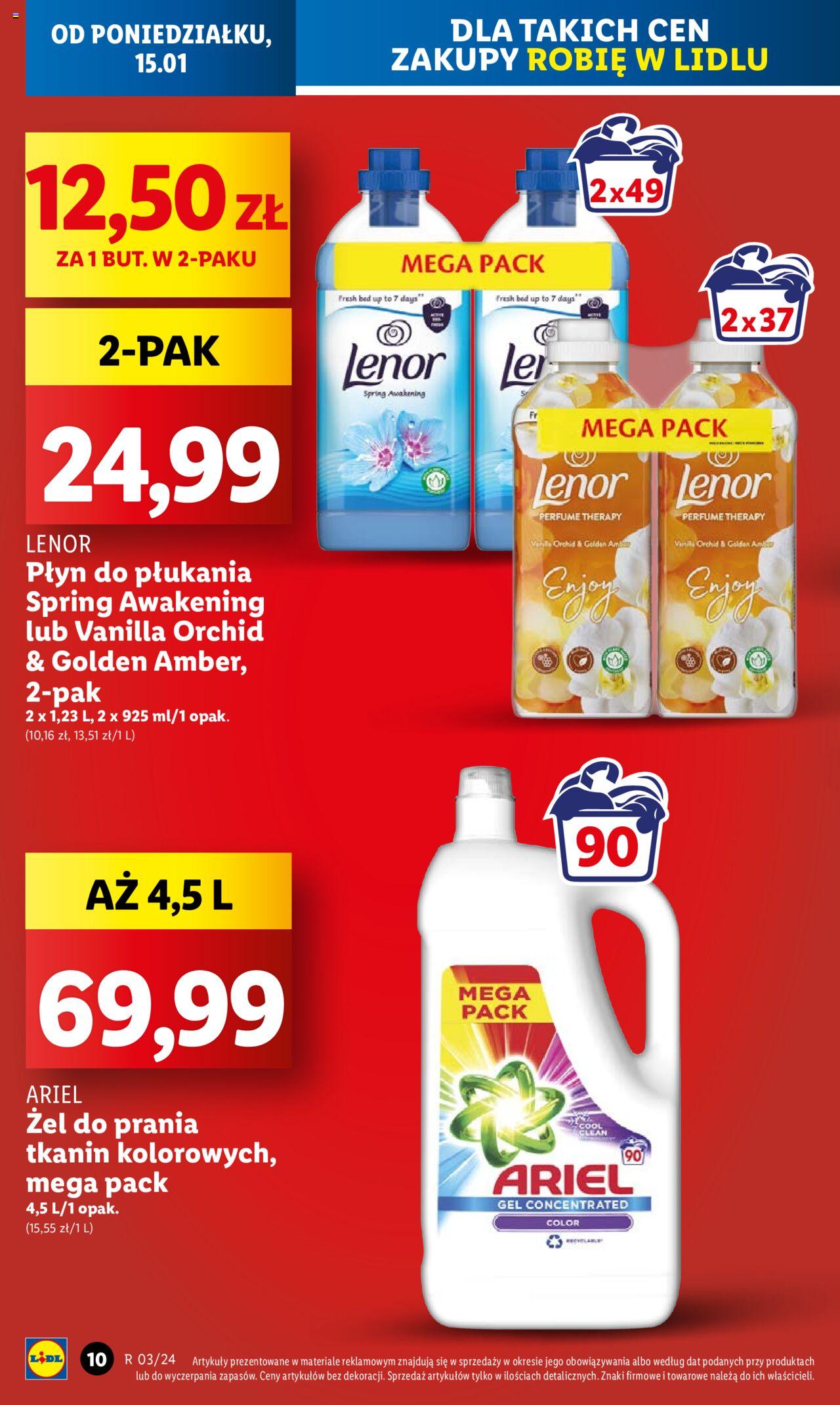 LIDL gazetka ważna od 15.01.2024 do 17.01.2024 strona 10