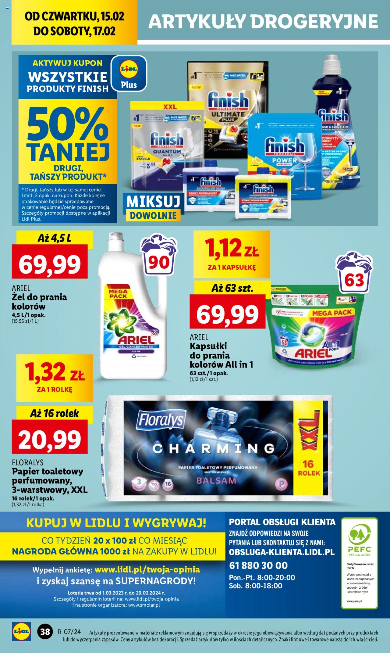 LIDL gazetka ważna od 15.02.2024 do 17.02.2024 strona 44