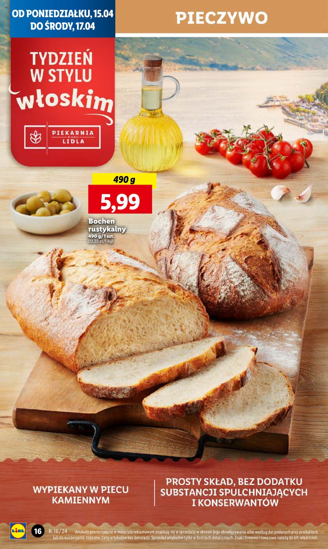 LIDL gazetka ważna od 15.04.2024 do 17.04.2024 strona 16