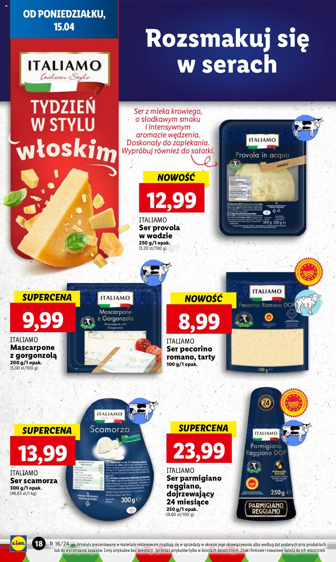 LIDL gazetka ważna od 15.04.2024 do 17.04.2024 strona 18