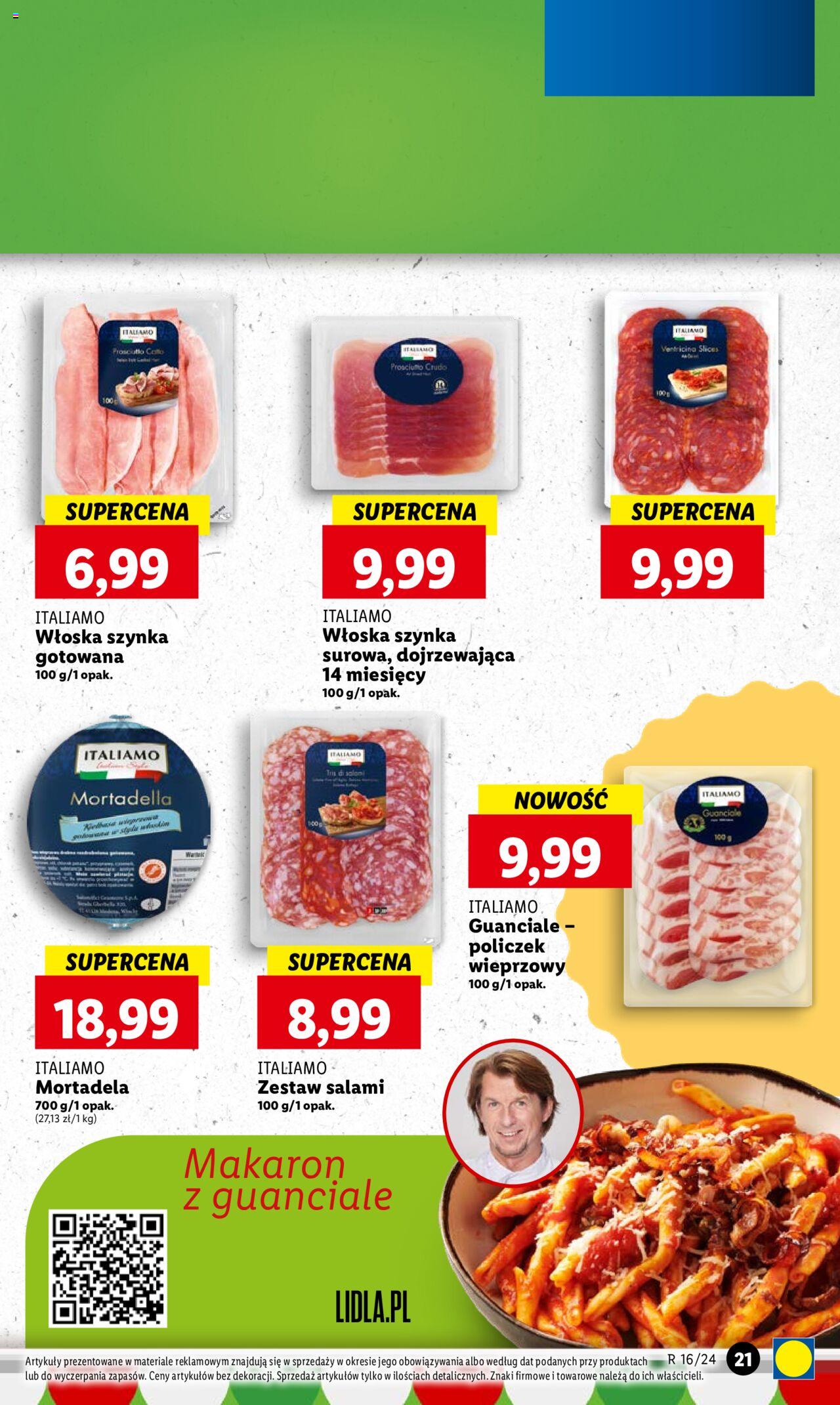 LIDL gazetka ważna od 15.04.2024 do 17.04.2024 strona 21