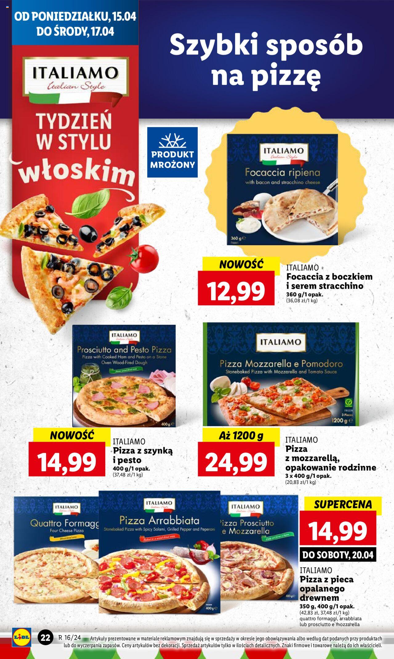 LIDL gazetka ważna od 15.04.2024 do 17.04.2024 strona 22