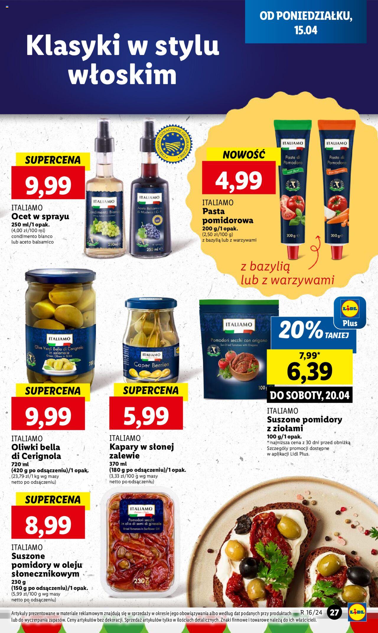 LIDL gazetka ważna od 15.04.2024 do 17.04.2024 strona 27