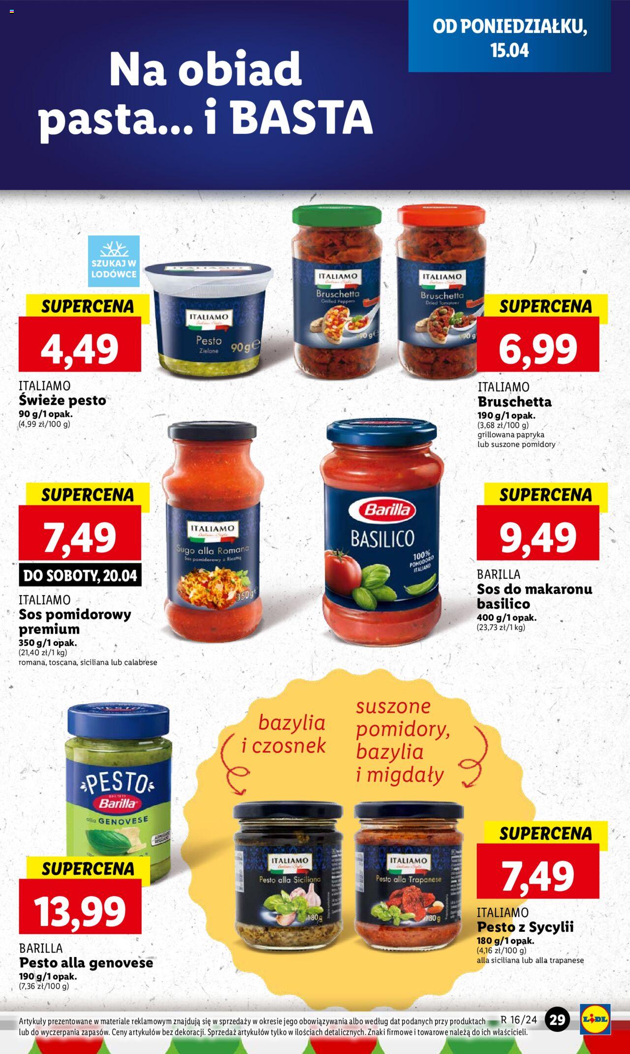 LIDL gazetka ważna od 15.04.2024 do 17.04.2024 strona 29