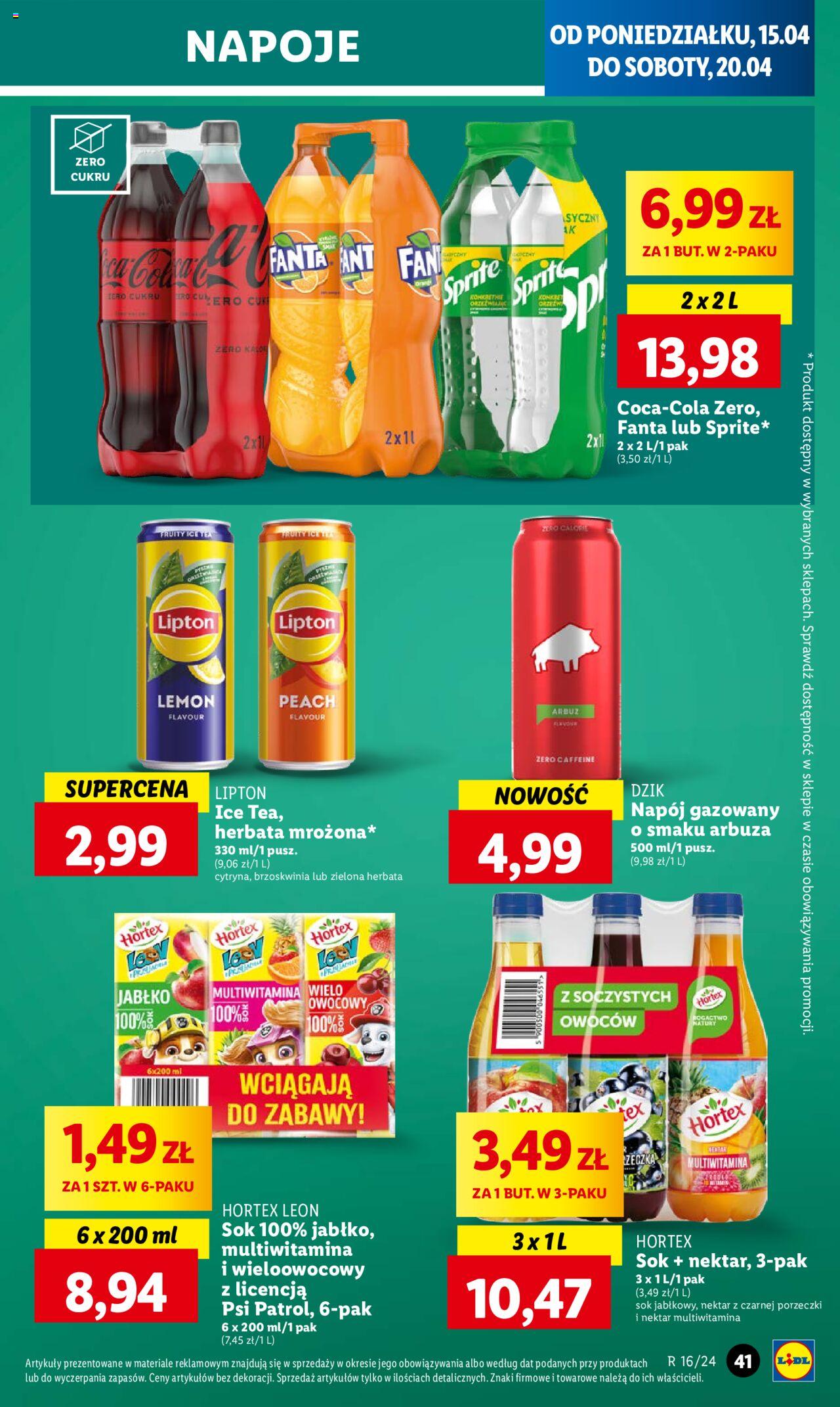 LIDL gazetka ważna od 15.04.2024 do 17.04.2024 strona 41