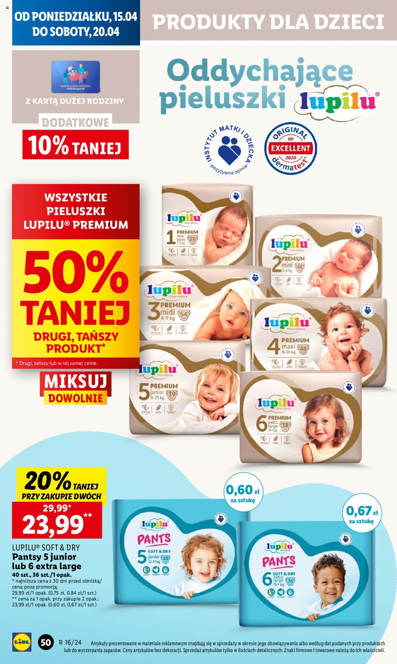 LIDL gazetka ważna od 15.04.2024 do 17.04.2024 strona 54