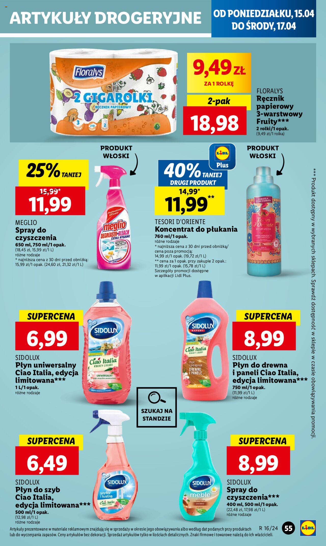 LIDL gazetka ważna od 15.04.2024 do 17.04.2024 strona 59