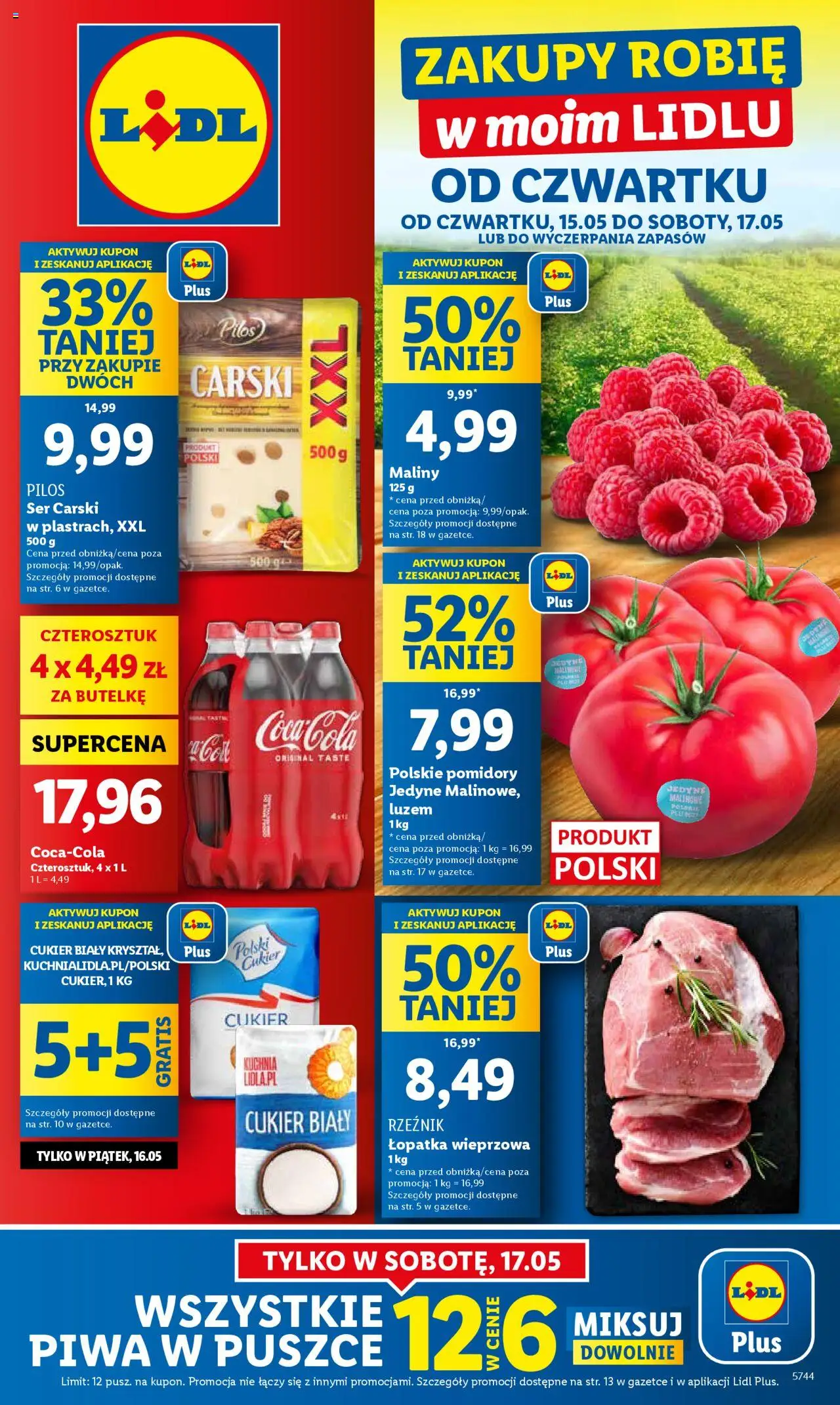 LIDL gazetka ważna od 15.05.2025 do 17.05.2025 strona 1