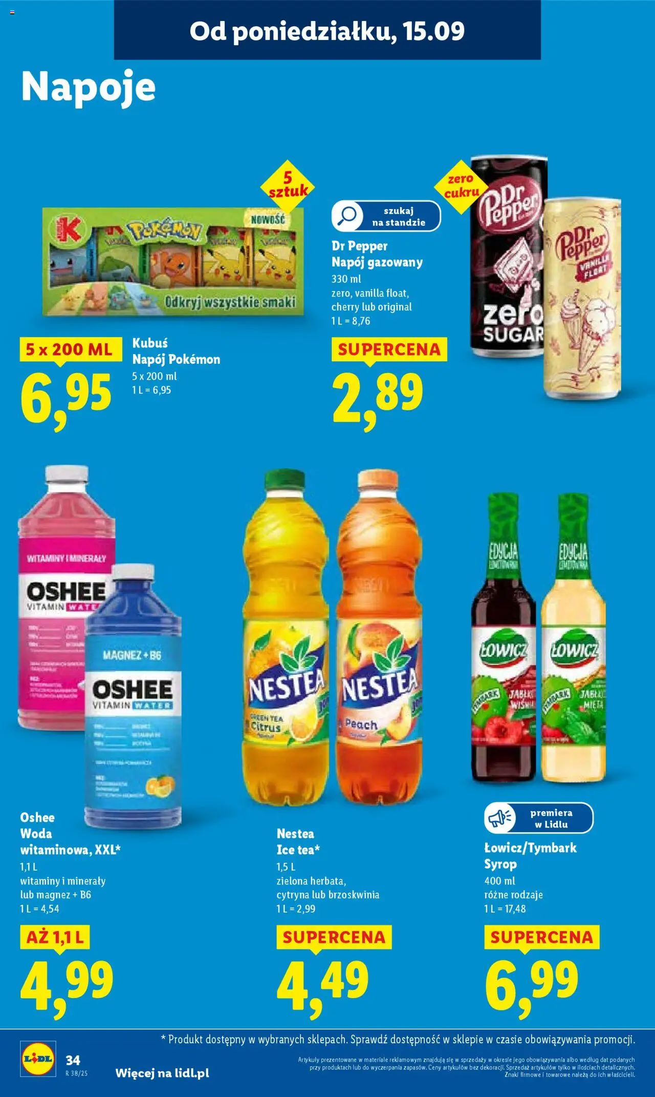 LIDL gazetka ważna od  15.09.2025 do  17.09.2025 strona 38