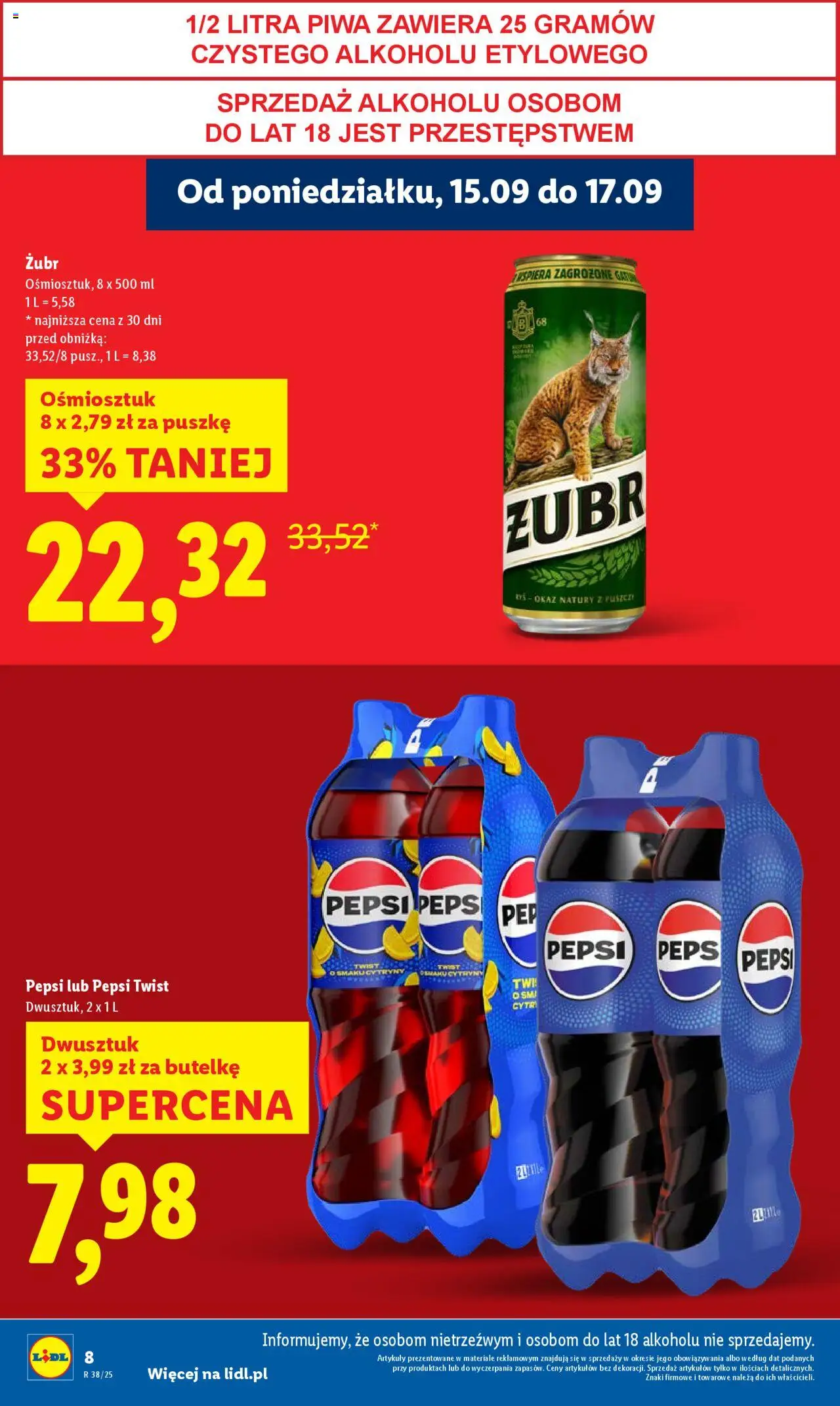 LIDL gazetka ważna od  15.09.2025 do  17.09.2025 strona 8