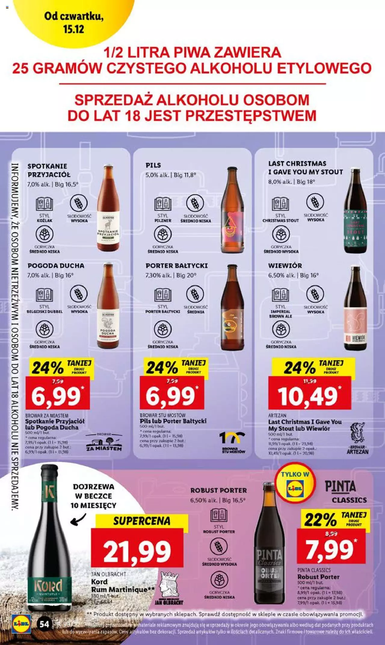 Lidl gazetka ważna od 15.12.2022 do 18.12.2022 strona 62