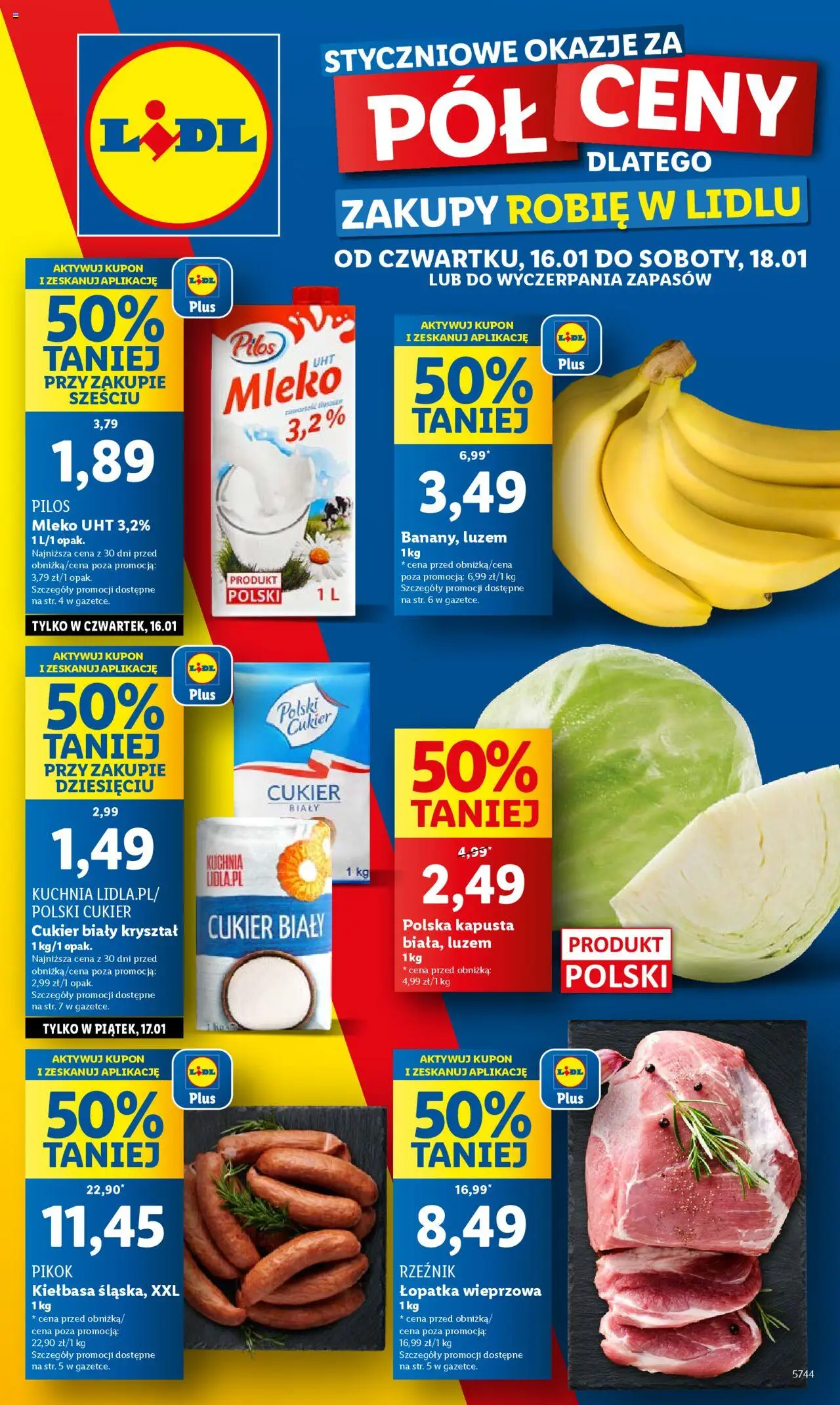 LIDL gazetka ważna od 16.01.2025 do 18.01.2025 strona 1