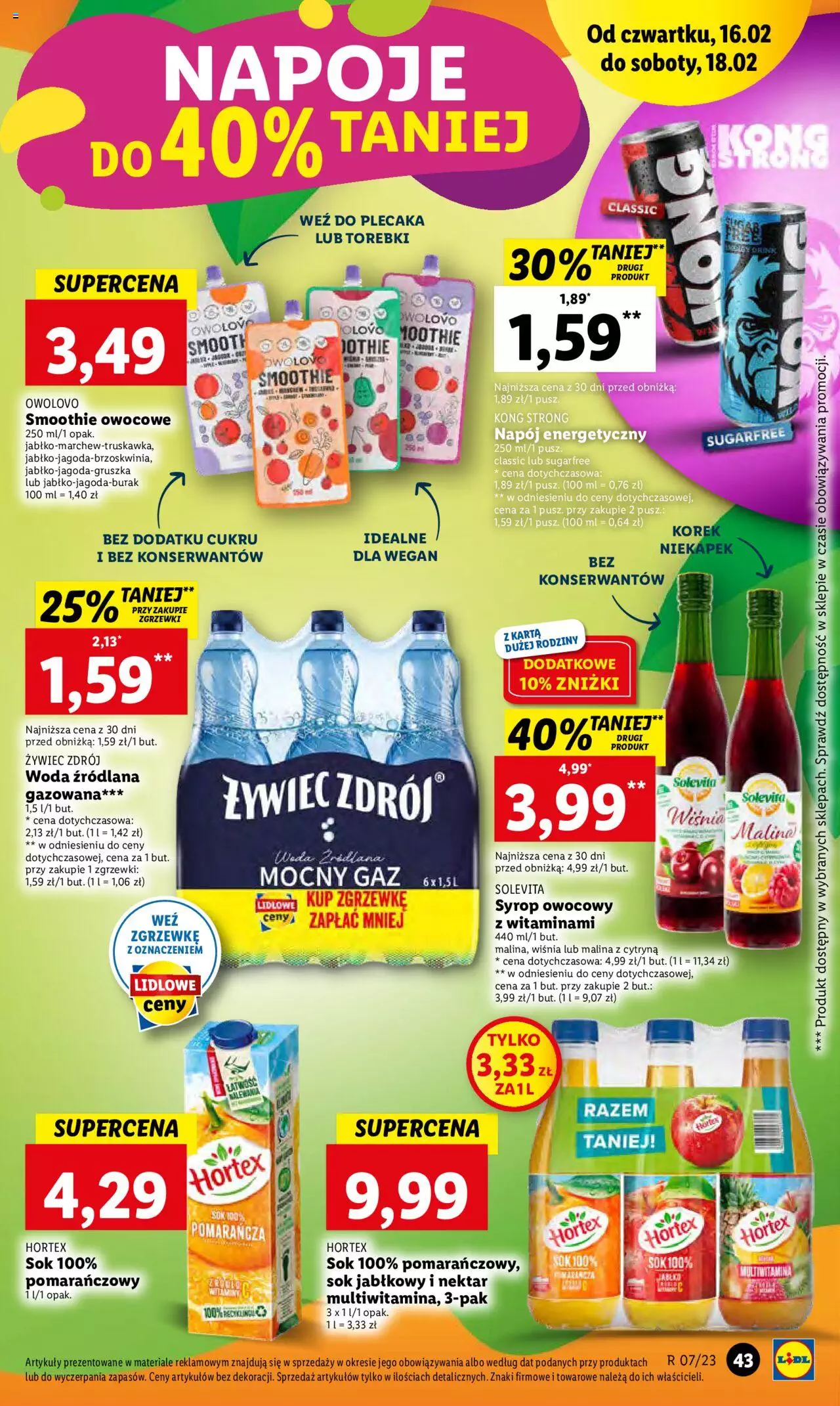 Lidl gazetka ważna od 16.02.2023 do 18.02.2023 strona 43
