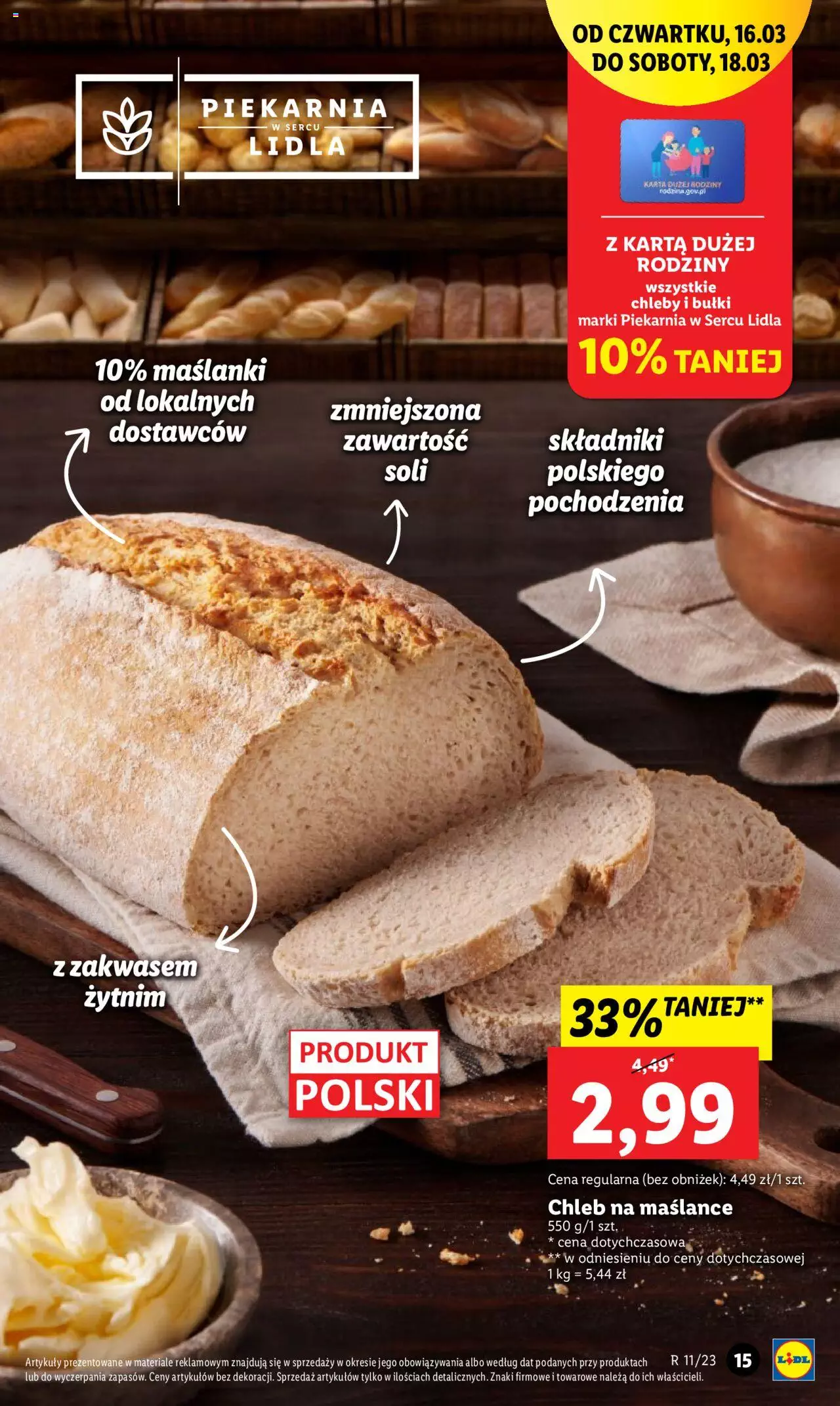 LIDL gazetka ważna od 16.03.2023 do 18.03.2023 strona 15
