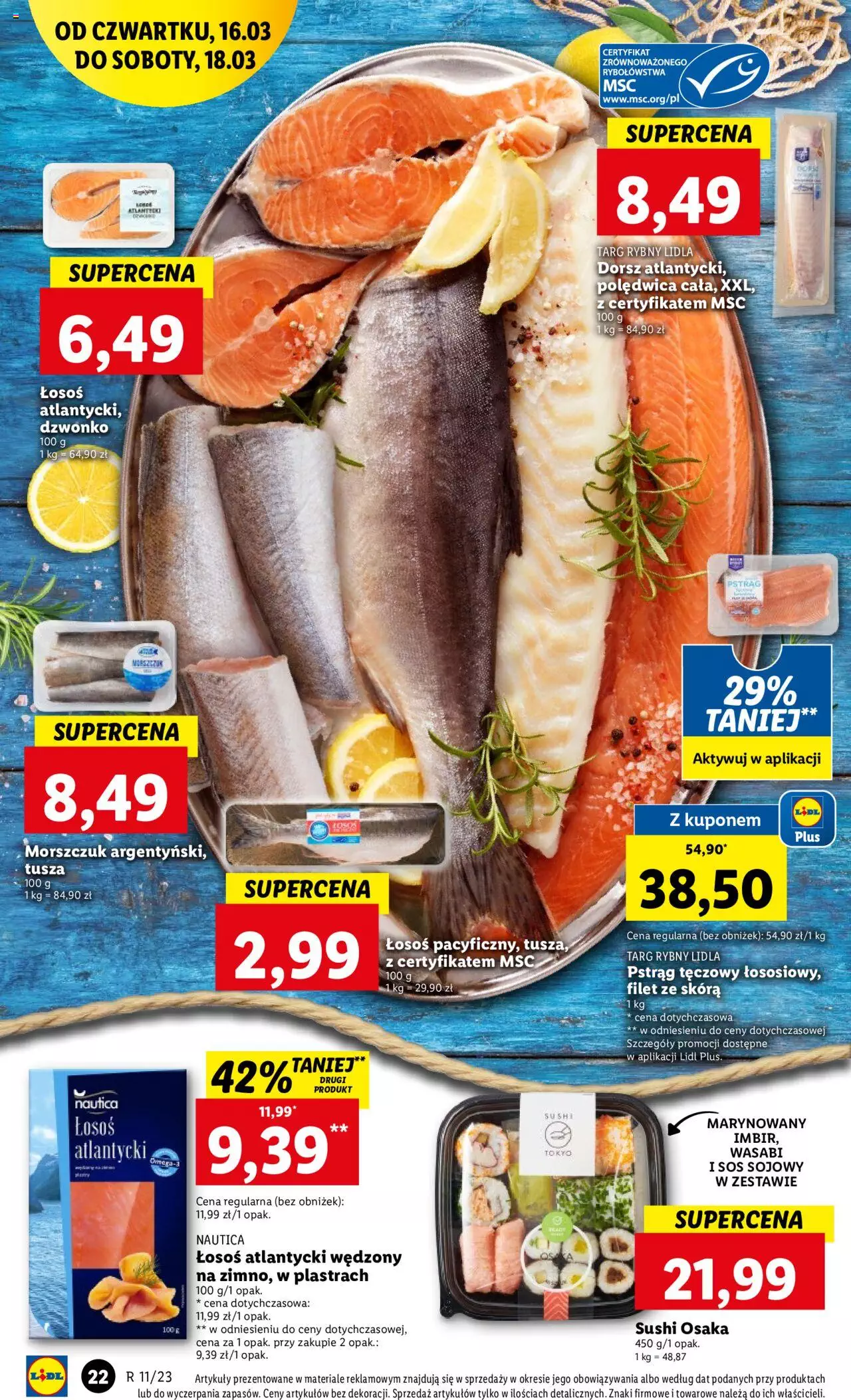 LIDL gazetka ważna od 16.03.2023 do 18.03.2023 strona 22