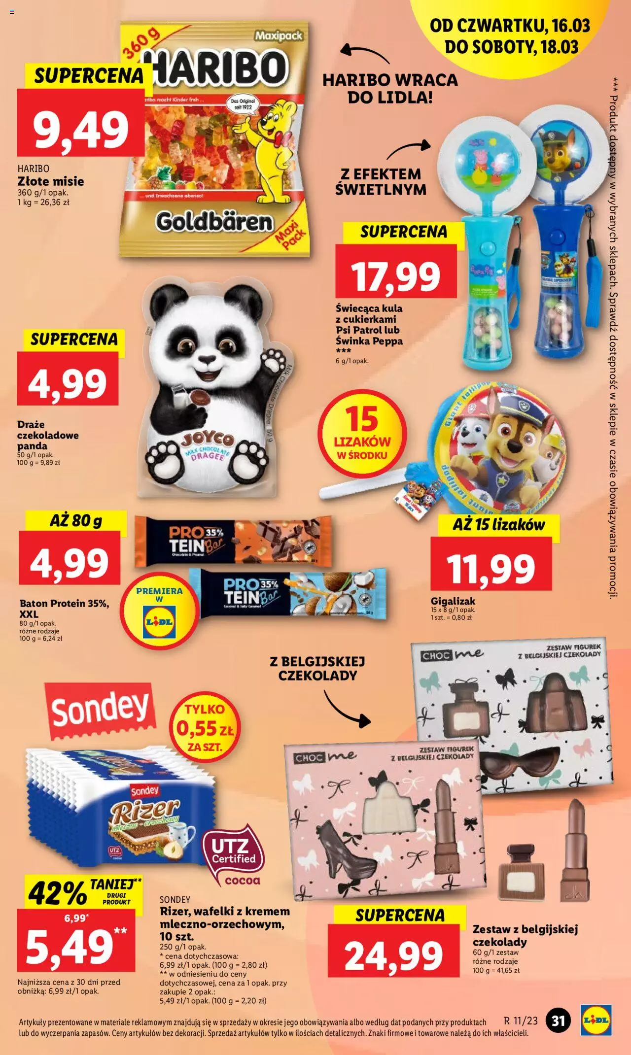 LIDL gazetka ważna od 16.03.2023 do 18.03.2023 strona 31