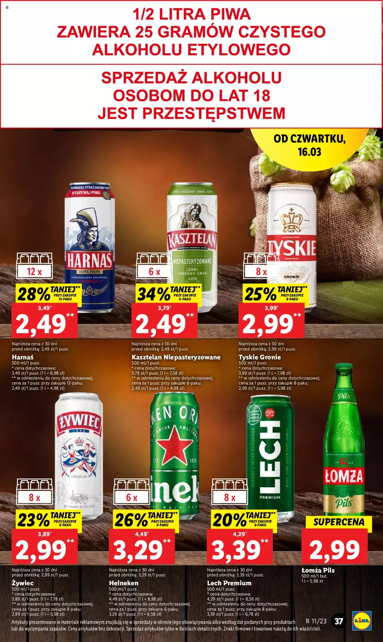 LIDL gazetka ważna od 16.03.2023 do 18.03.2023 strona 37