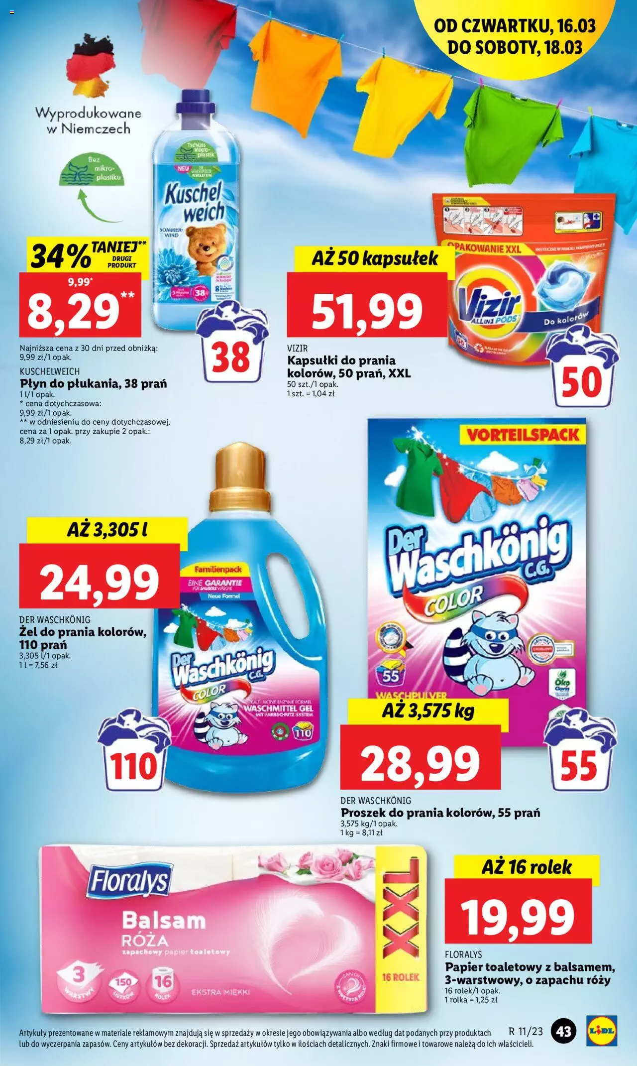 LIDL gazetka ważna od 16.03.2023 do 18.03.2023 strona 45
