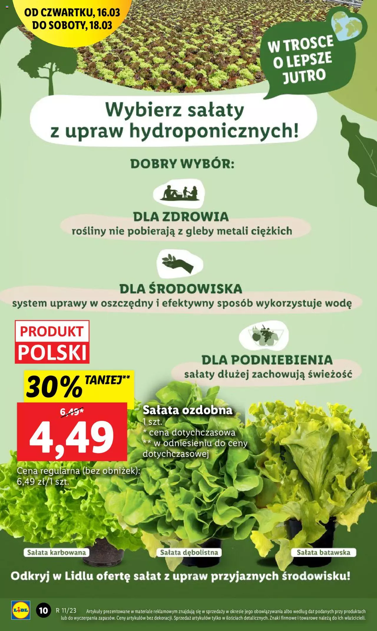 LIDL gazetka ważna od 16.03.2023 do 18.03.2023 strona 10
