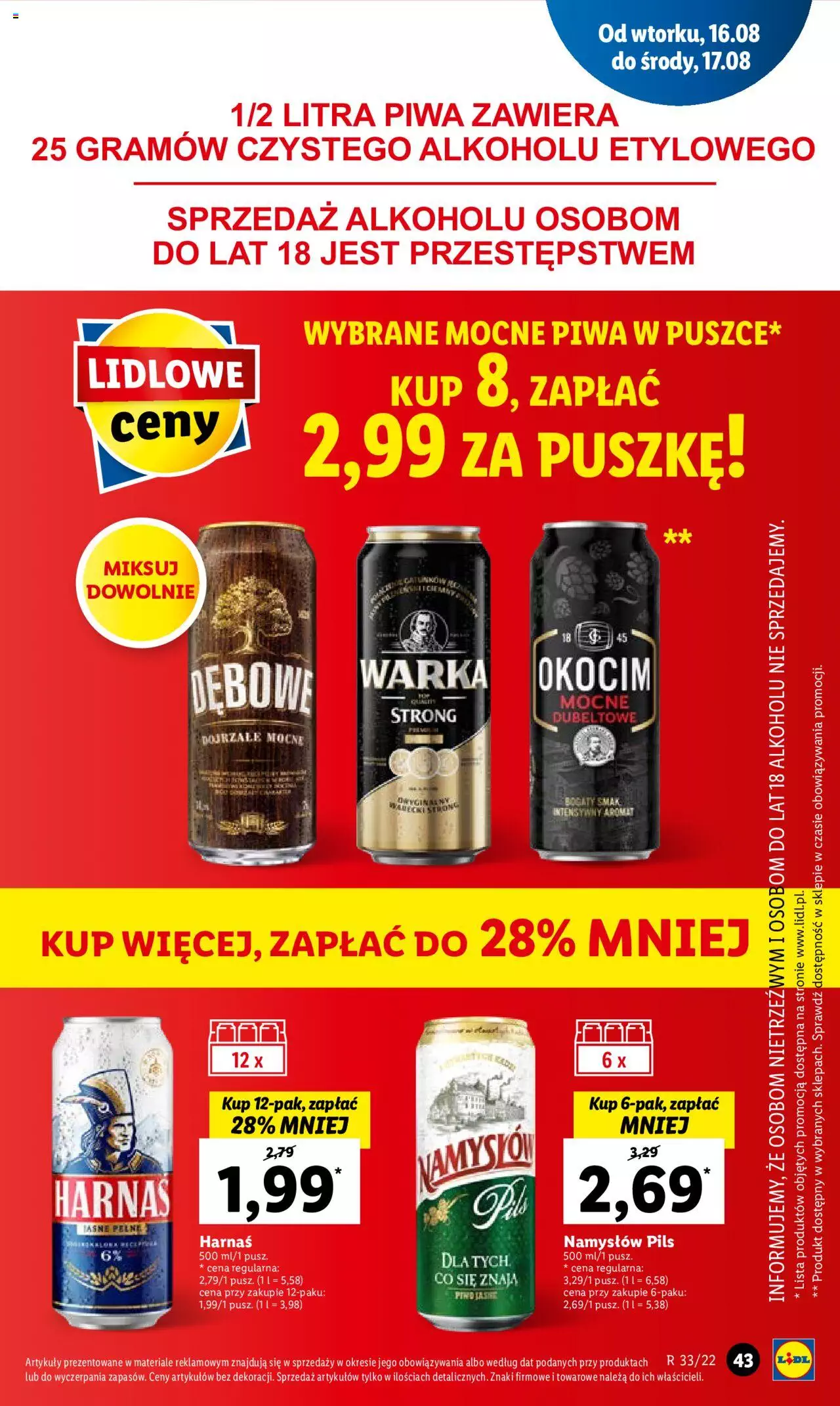 Lidl gazetka ważna od 16.08.2022 do 17.08.2022 strona 47