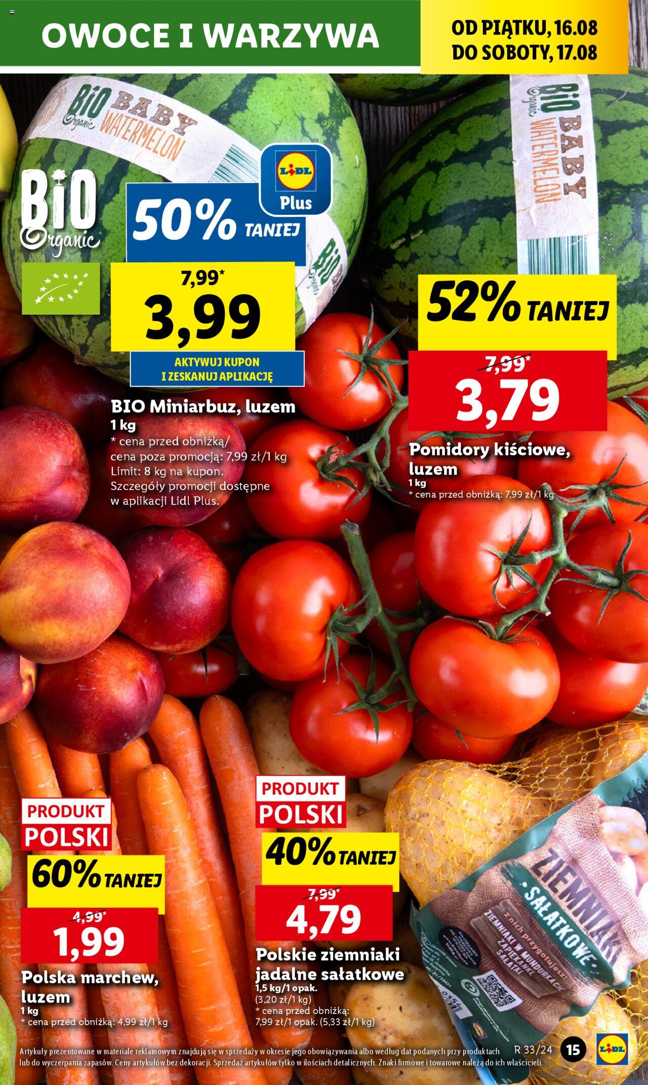 LIDL gazetka ważna od 16.08.2024 do 17.08.2024 strona 19