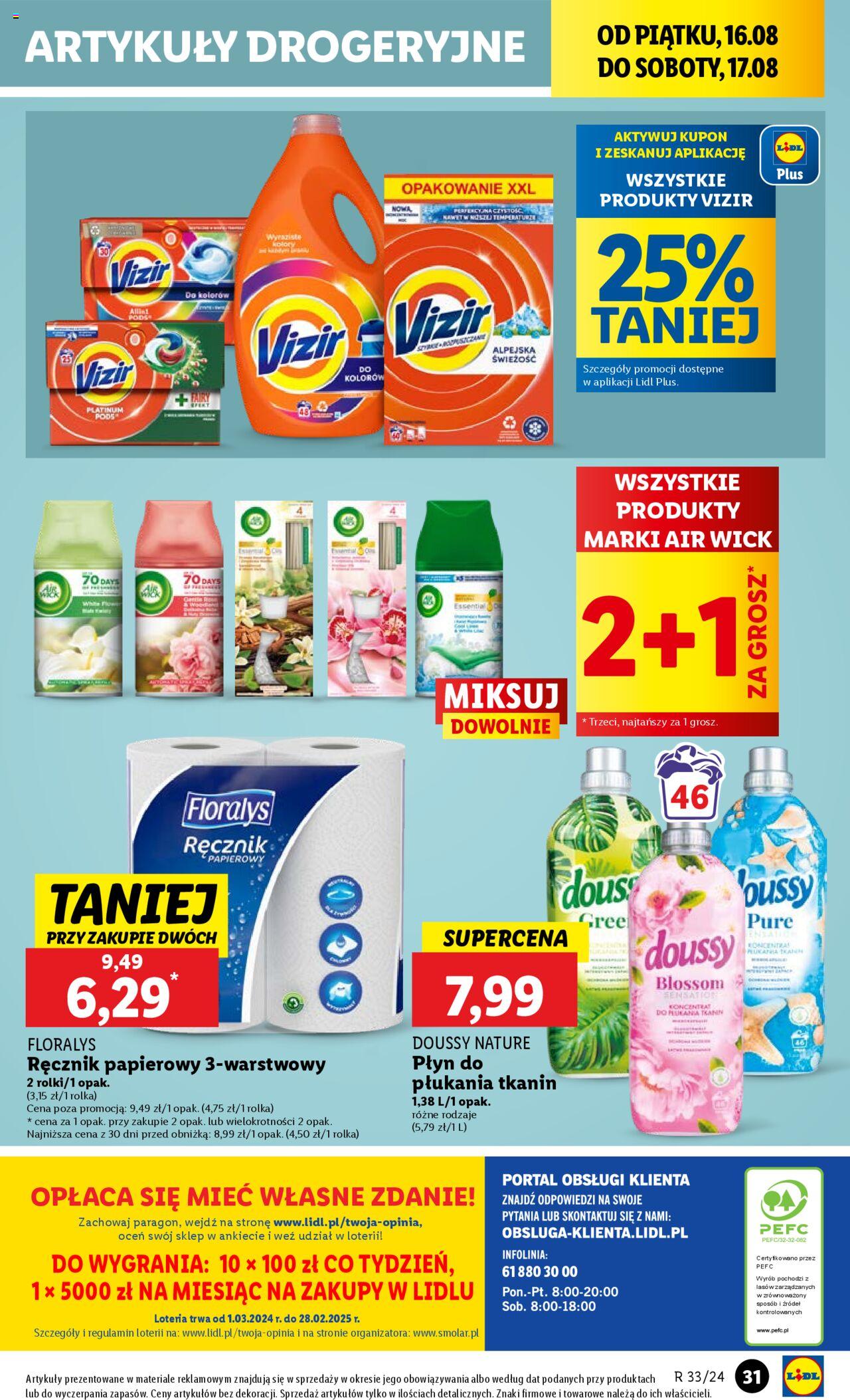 LIDL gazetka ważna od 16.08.2024 do 17.08.2024 strona 39