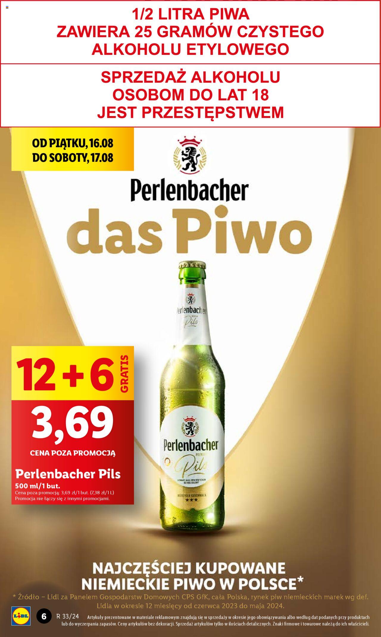 LIDL gazetka ważna od 16.08.2024 do 17.08.2024 strona 6