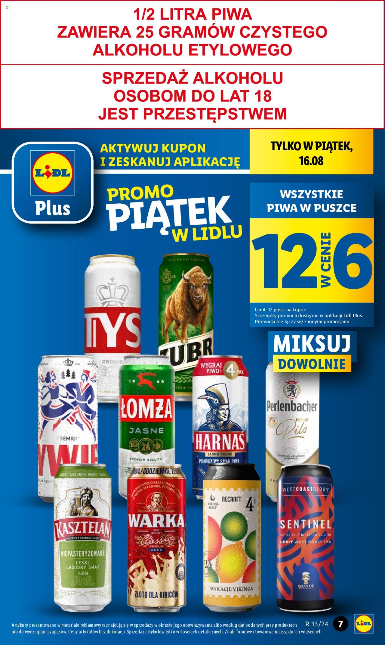 LIDL gazetka ważna od 16.08.2024 do 17.08.2024 strona 7