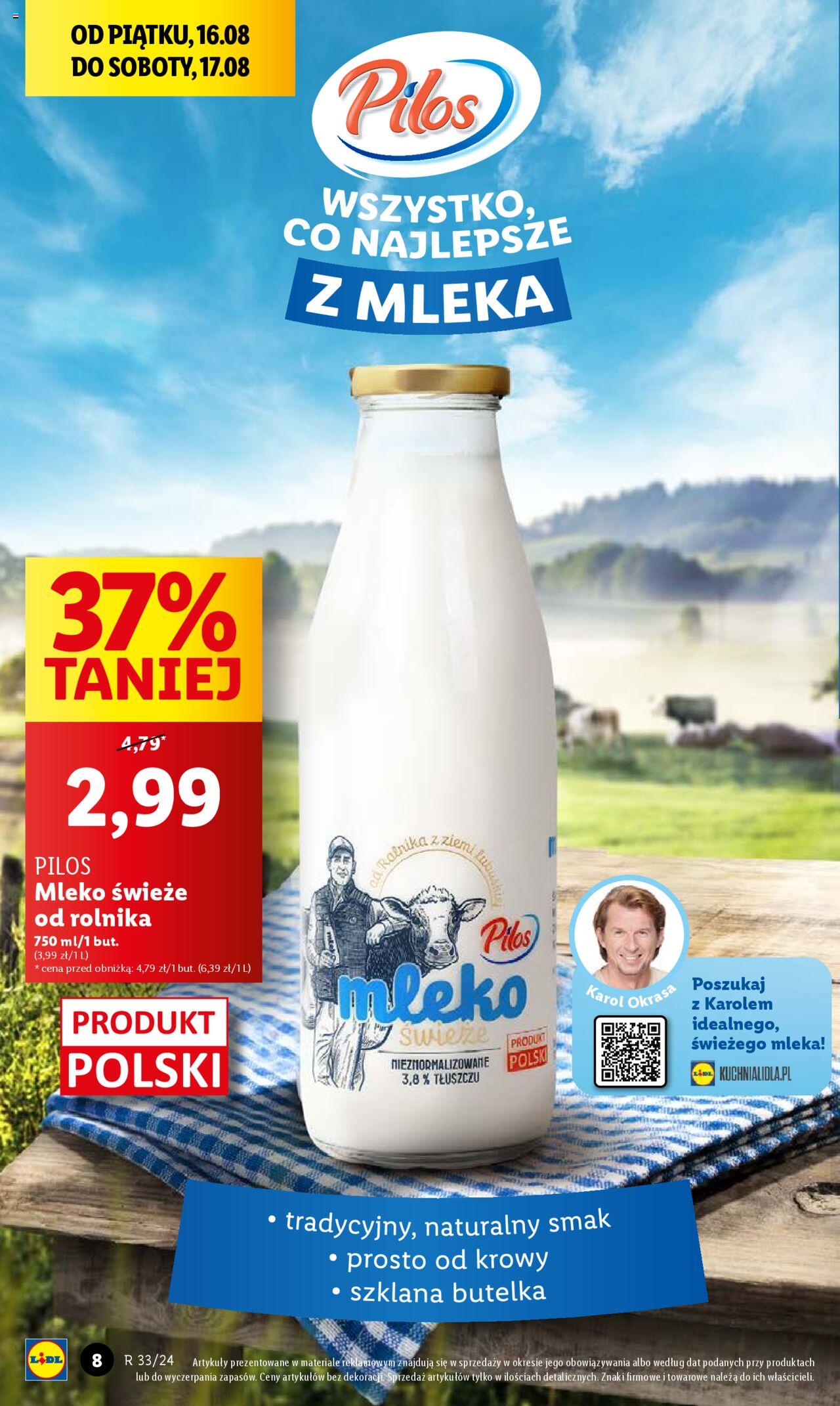 LIDL gazetka ważna od 16.08.2024 do 17.08.2024 strona 8