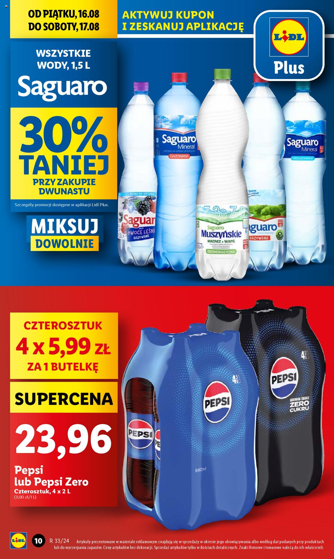 LIDL gazetka ważna od 16.08.2024 do 17.08.2024 strona 10