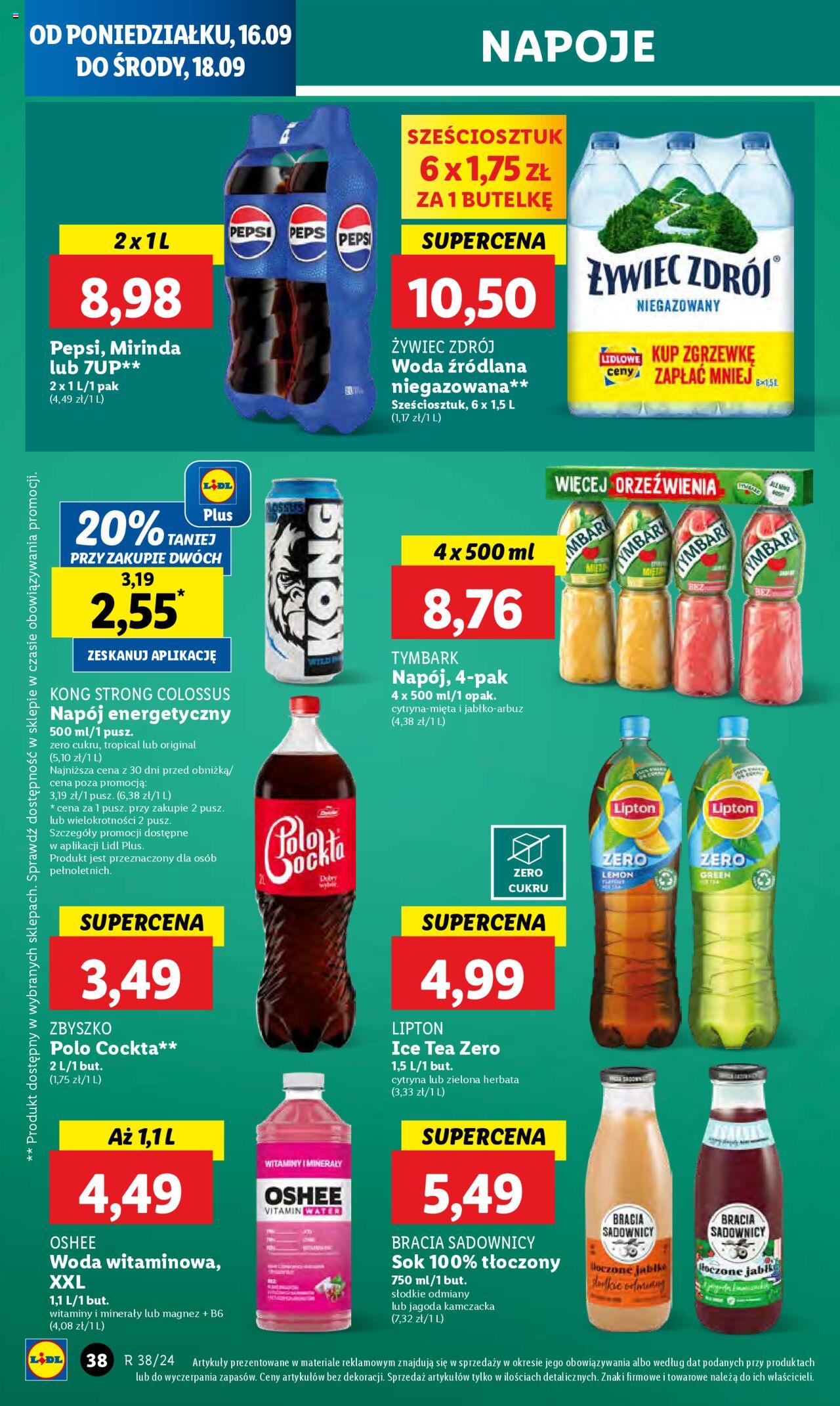 LIDL gazetka ważna od 16.09.2024 do 18.09.2024 strona 41