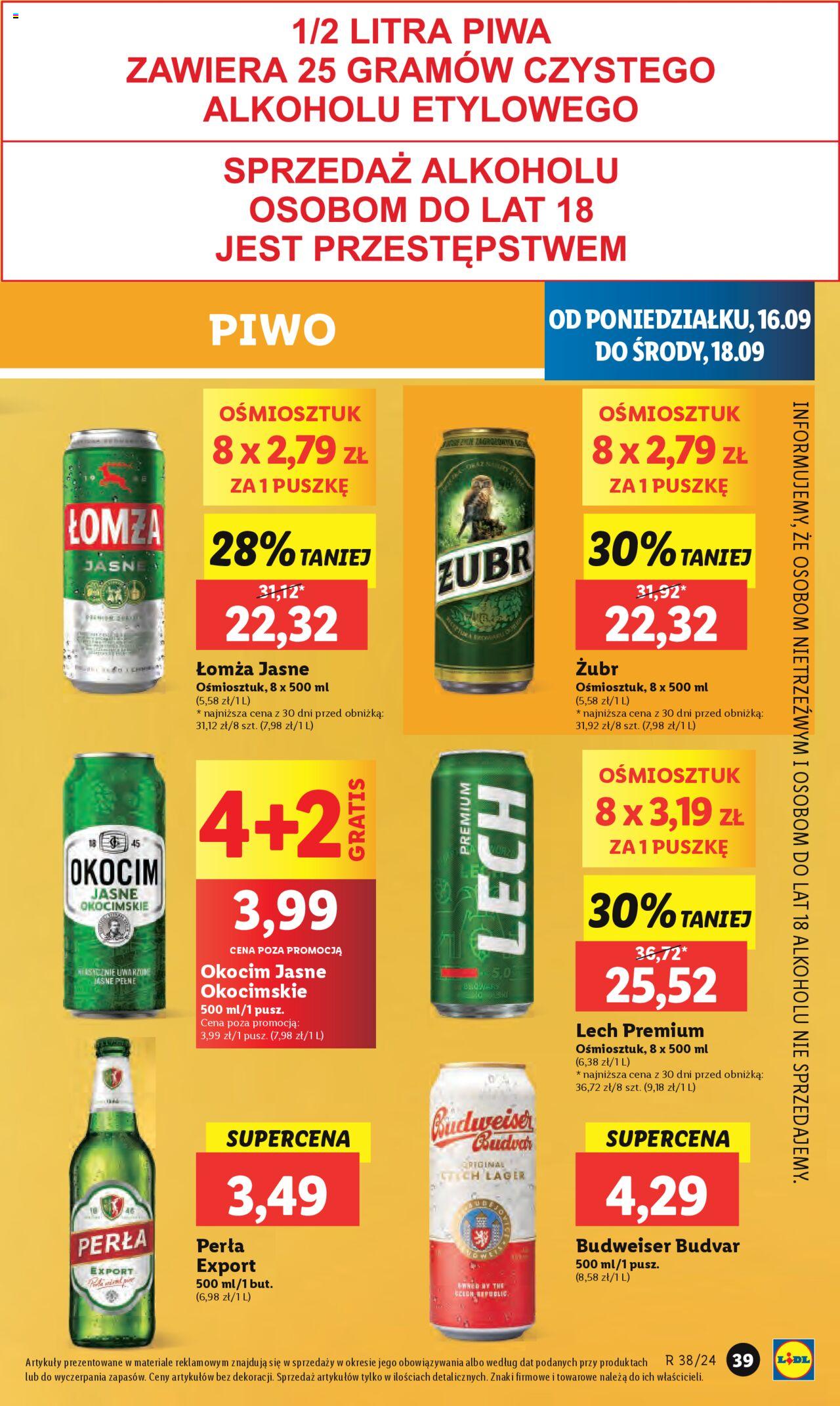 LIDL gazetka ważna od 16.09.2024 do 18.09.2024 strona 42