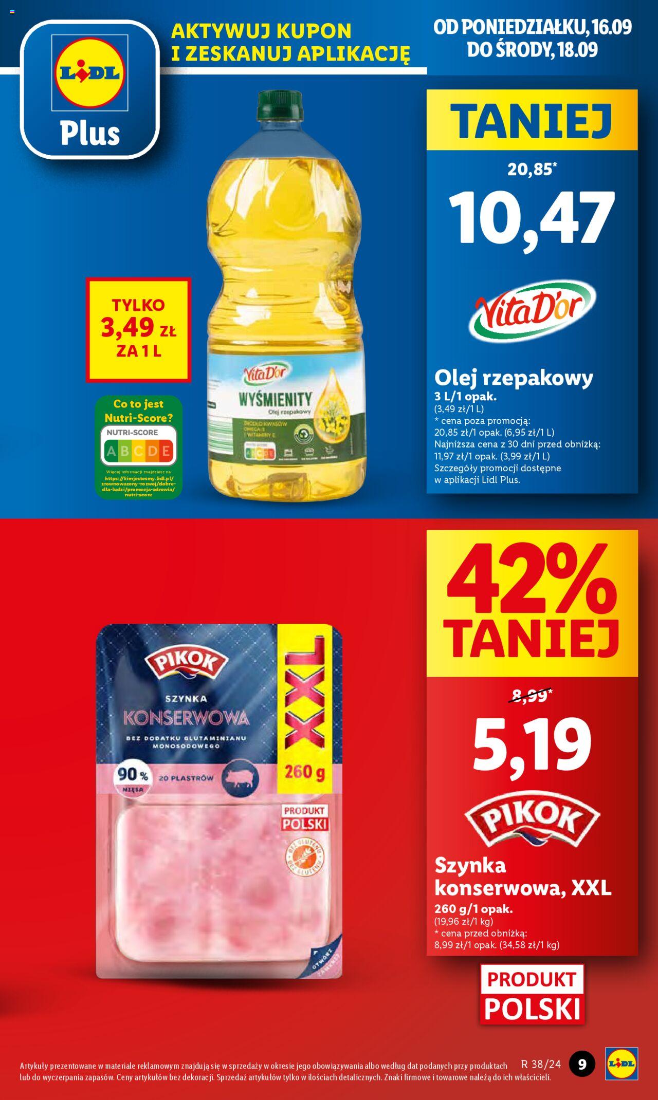 LIDL gazetka ważna od 16.09.2024 do 18.09.2024 strona 10