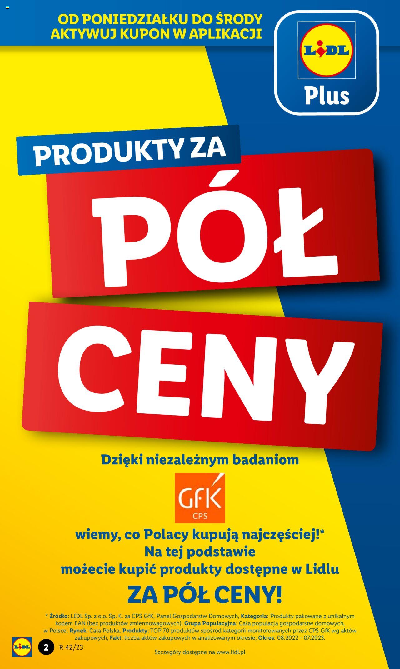 LIDL gazetka ważna od 16.10.2023 do 18.10.2023 strona 2