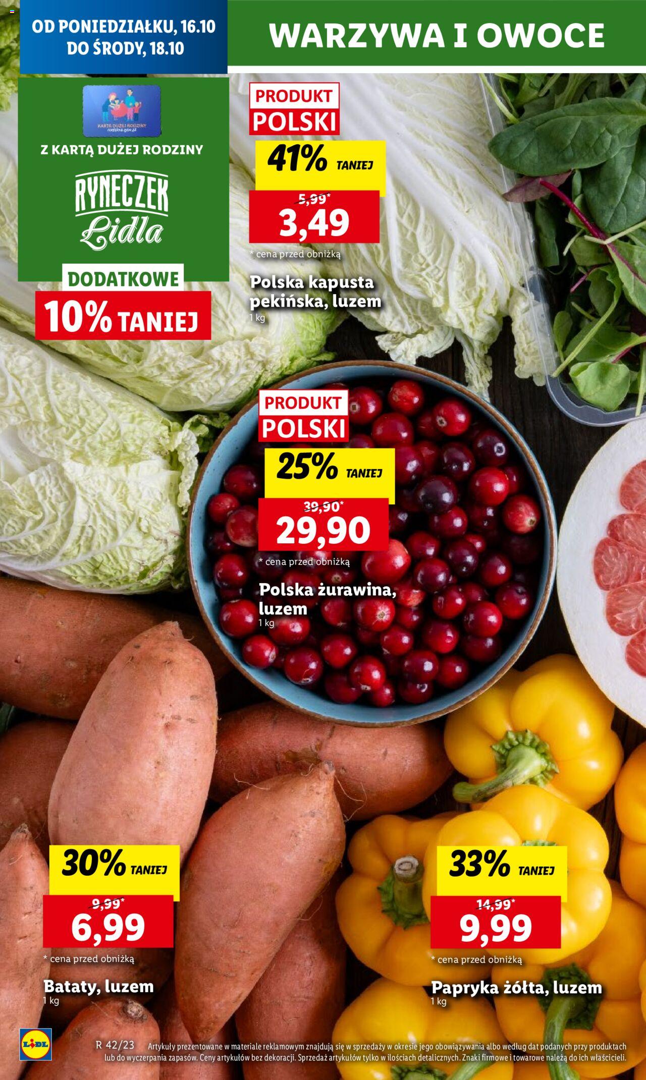 LIDL gazetka ważna od 16.10.2023 do 18.10.2023 strona 16