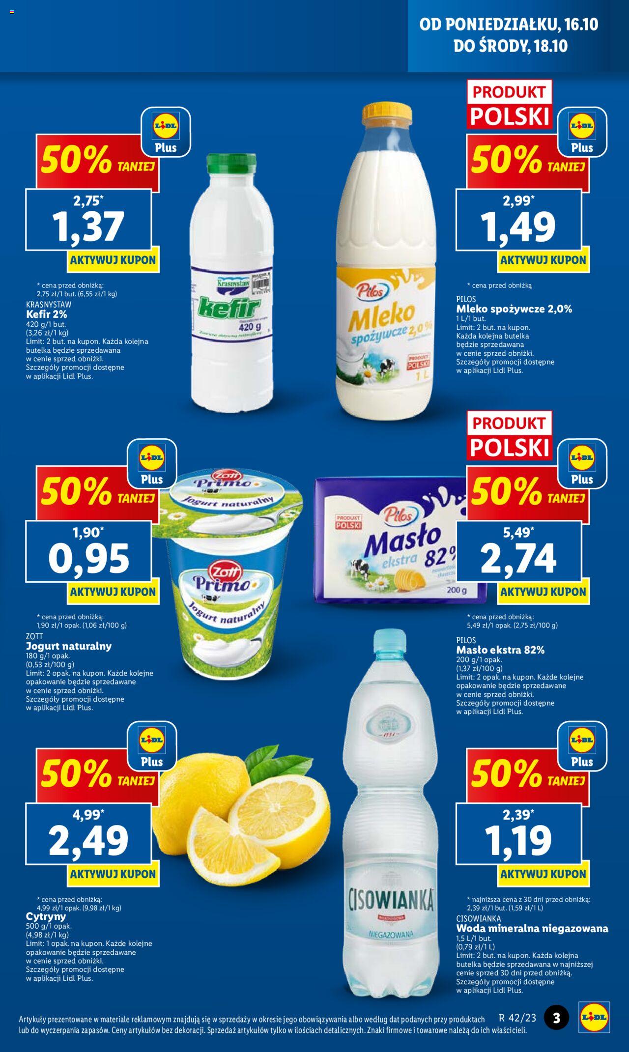 LIDL gazetka ważna od 16.10.2023 do 18.10.2023 strona 3