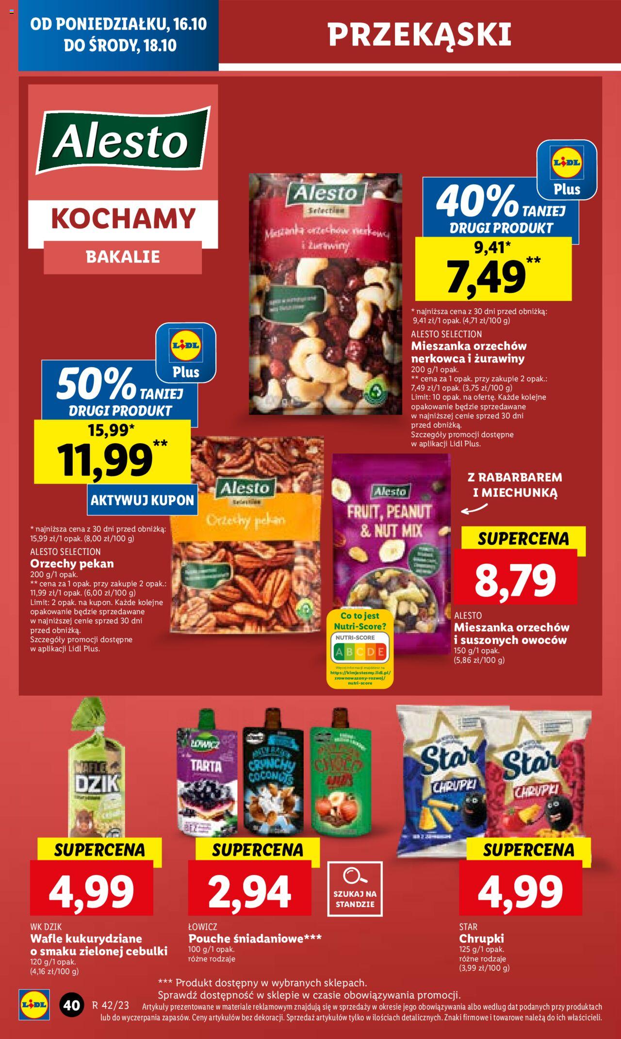 LIDL gazetka ważna od 16.10.2023 do 18.10.2023 strona 50