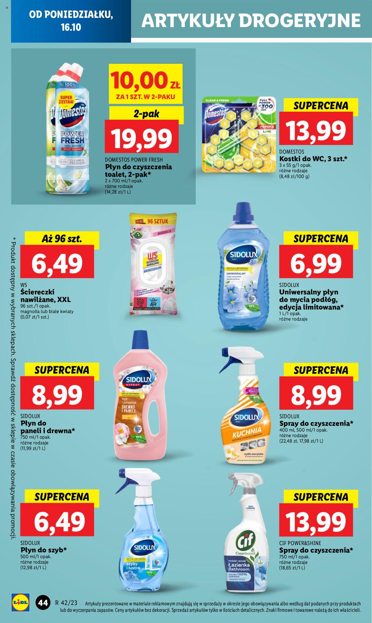 LIDL gazetka ważna od 16.10.2023 do 18.10.2023 strona 54