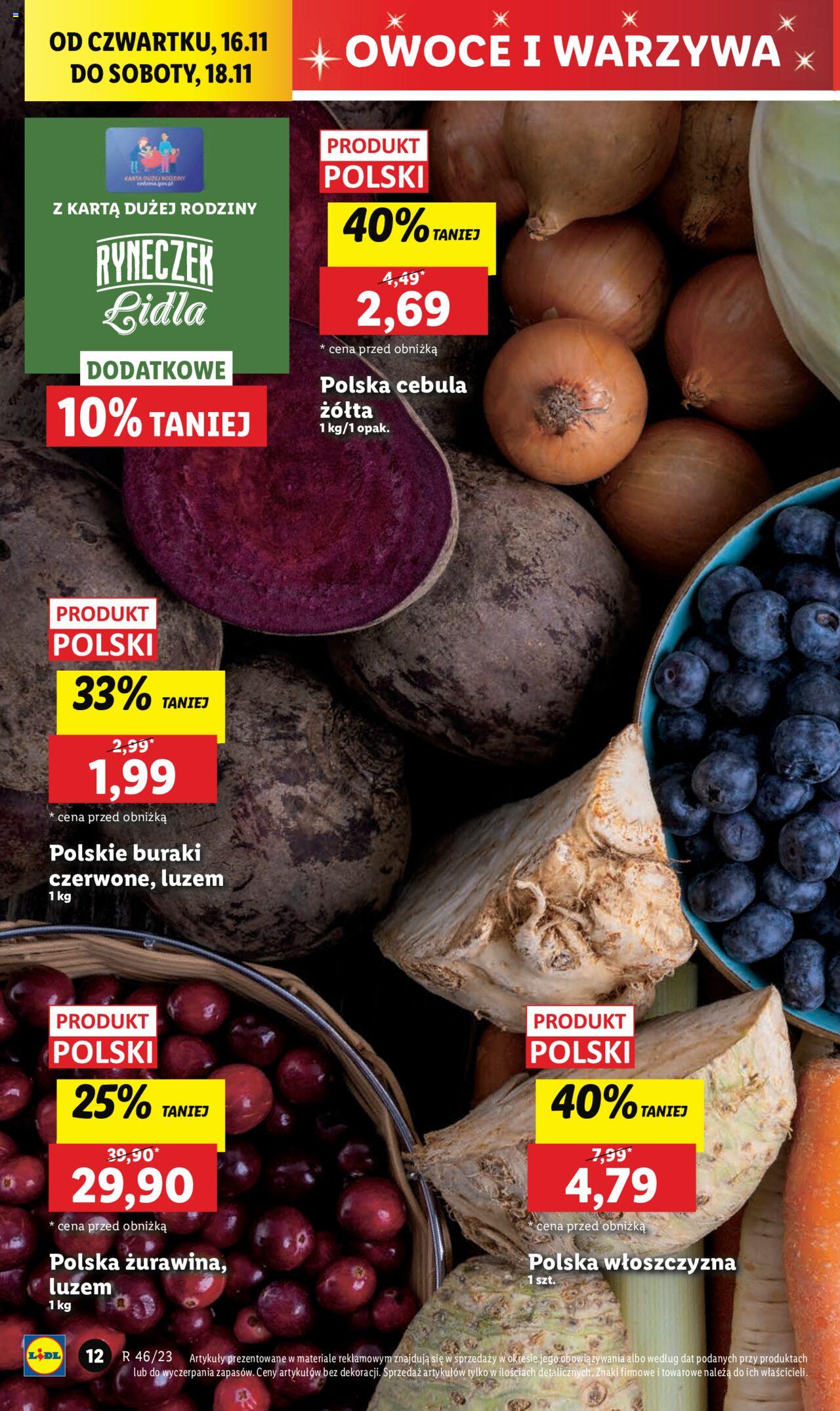 Lidl gazetka ważna od 16.11.2023 do 18.11.2023 strona 20