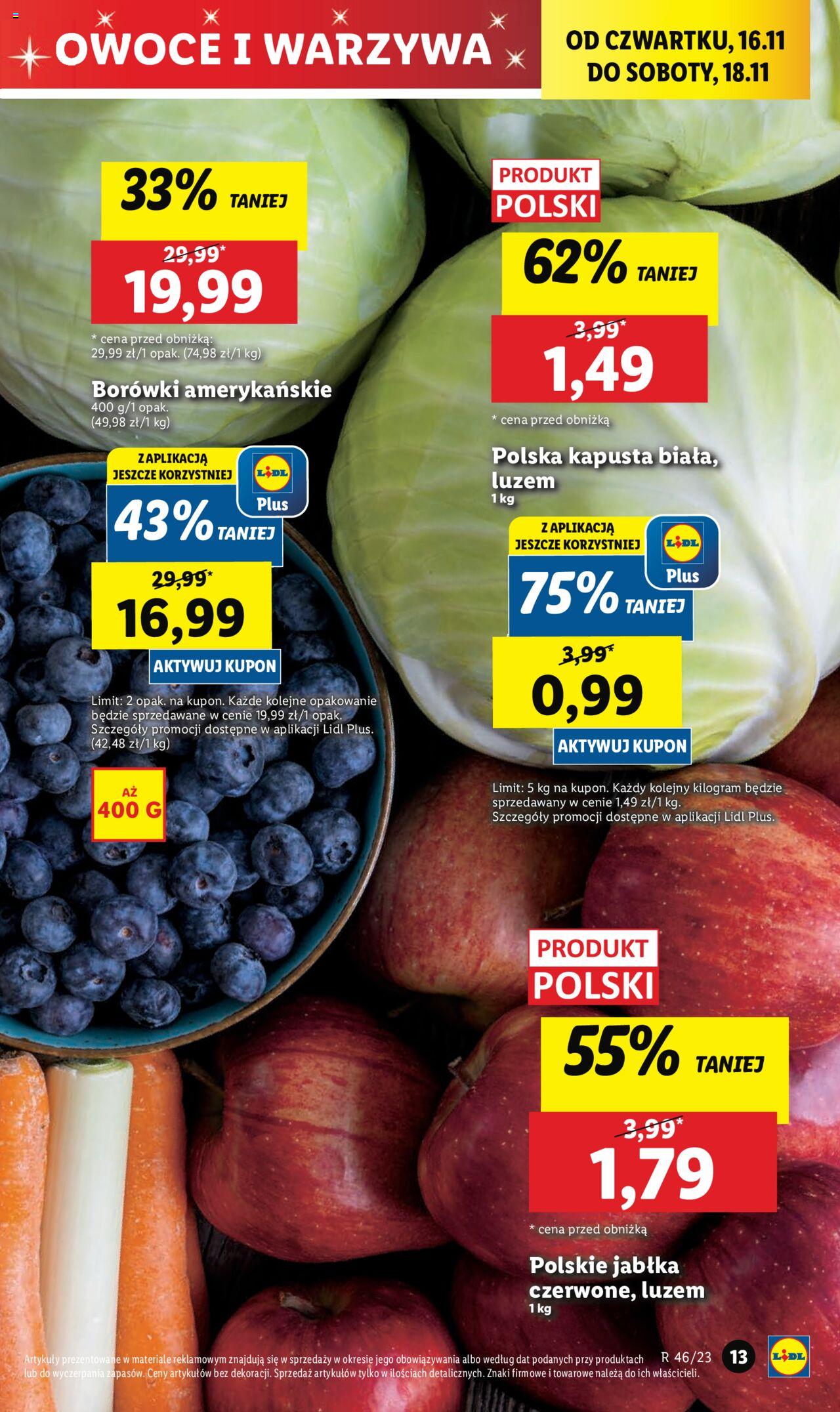 Lidl gazetka ważna od 16.11.2023 do 18.11.2023 strona 21
