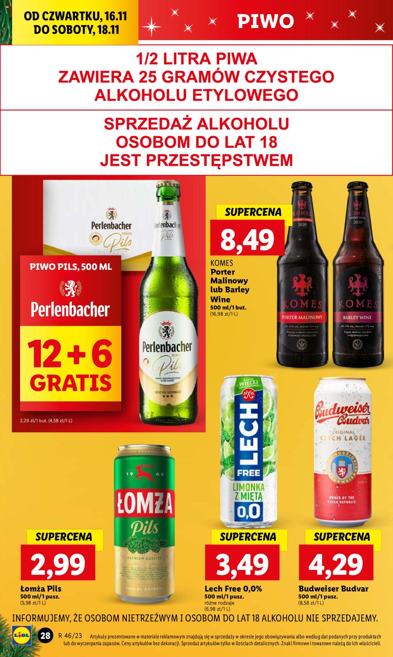 Lidl gazetka ważna od 16.11.2023 do 18.11.2023 strona 40