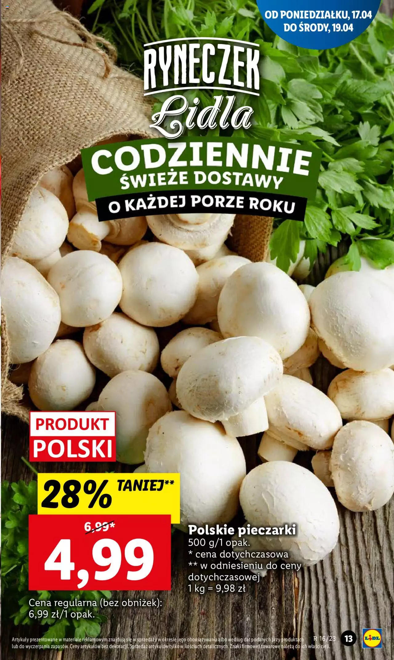 LIDL gazetka ważna od  17.04.2023 do 19.04.2023 strona 13