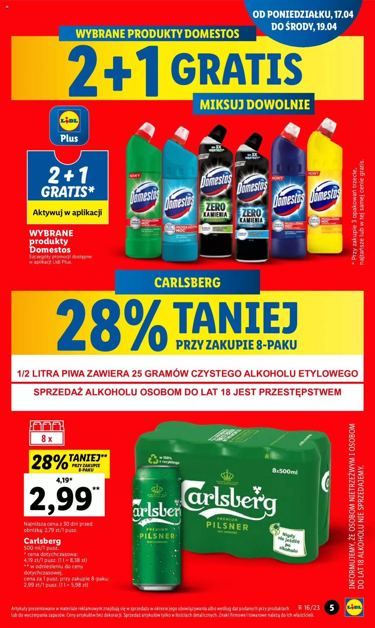 LIDL gazetka ważna od  17.04.2023 do 19.04.2023 strona 5