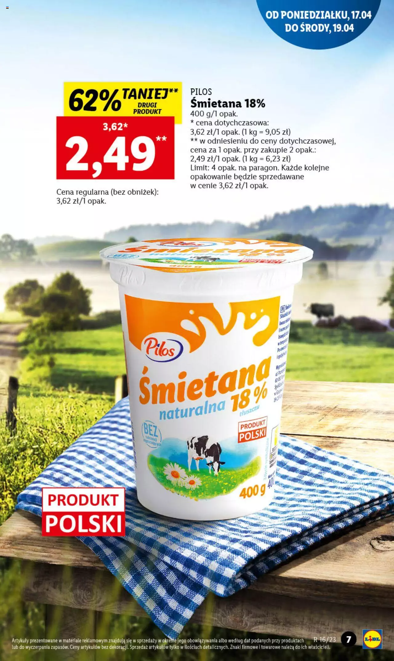 LIDL gazetka ważna od  17.04.2023 do 19.04.2023 strona 7