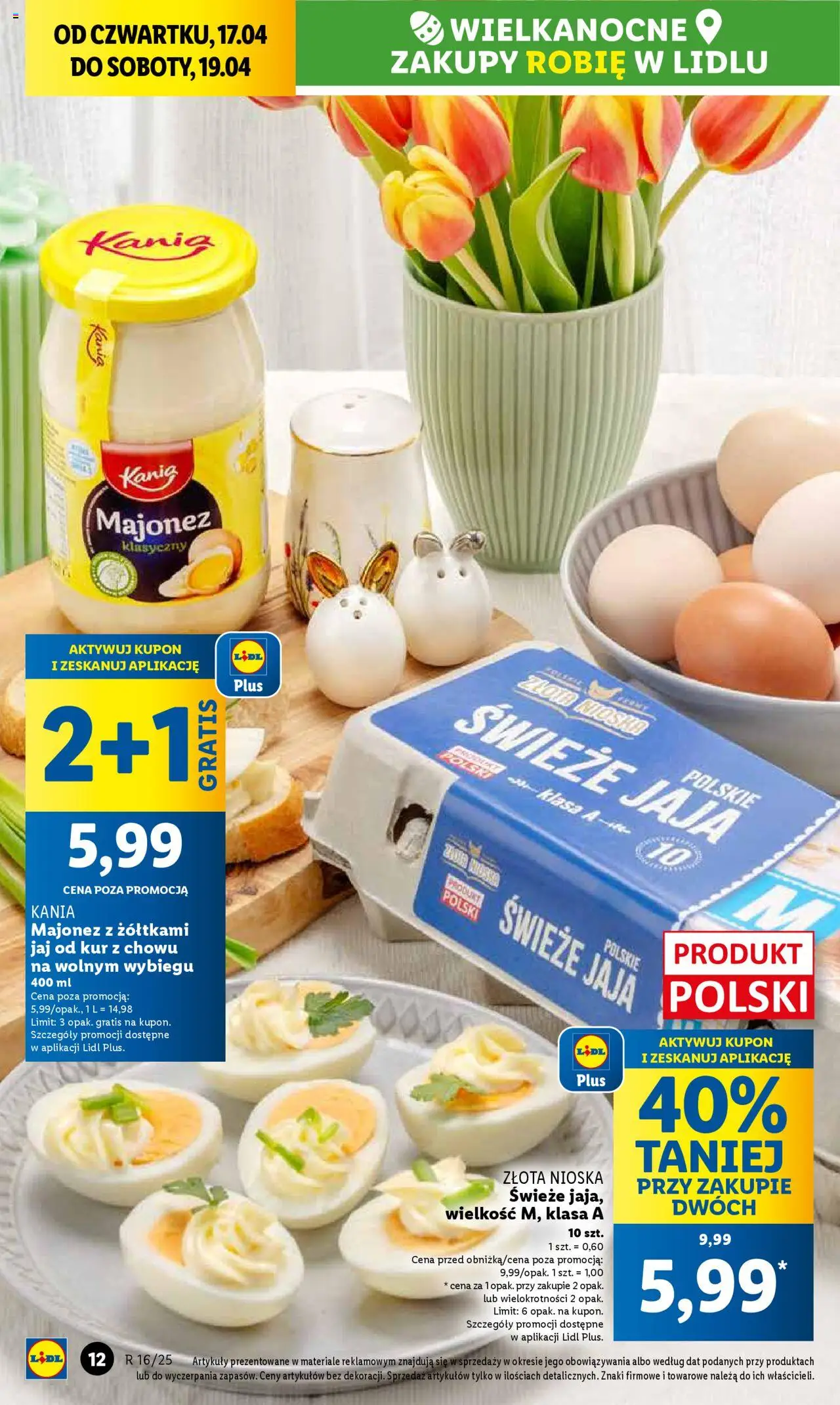 LIDL gazetka ważna od  17.04.2025 do 19.04.2025 strona 12