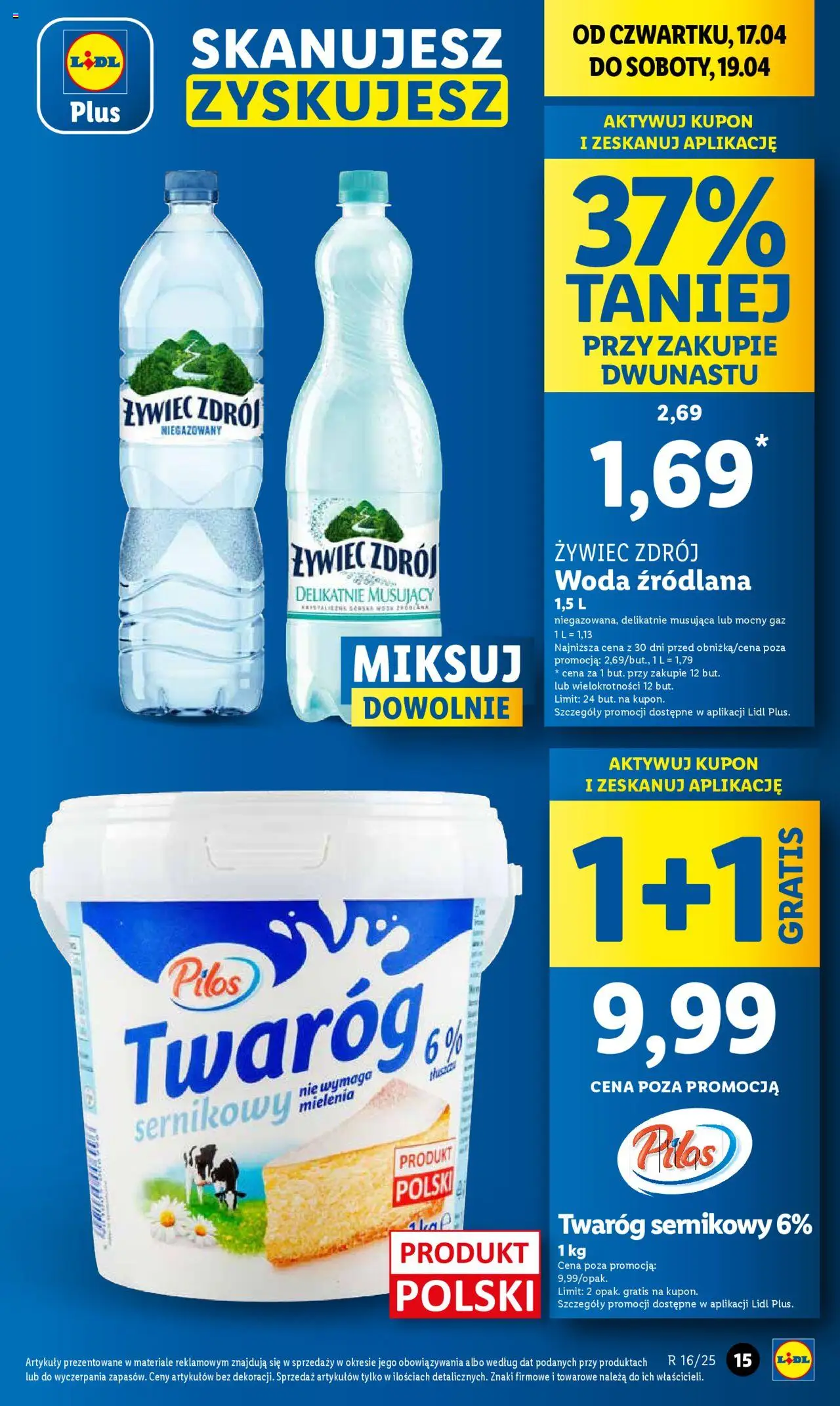 LIDL gazetka ważna od  17.04.2025 do 19.04.2025 strona 15