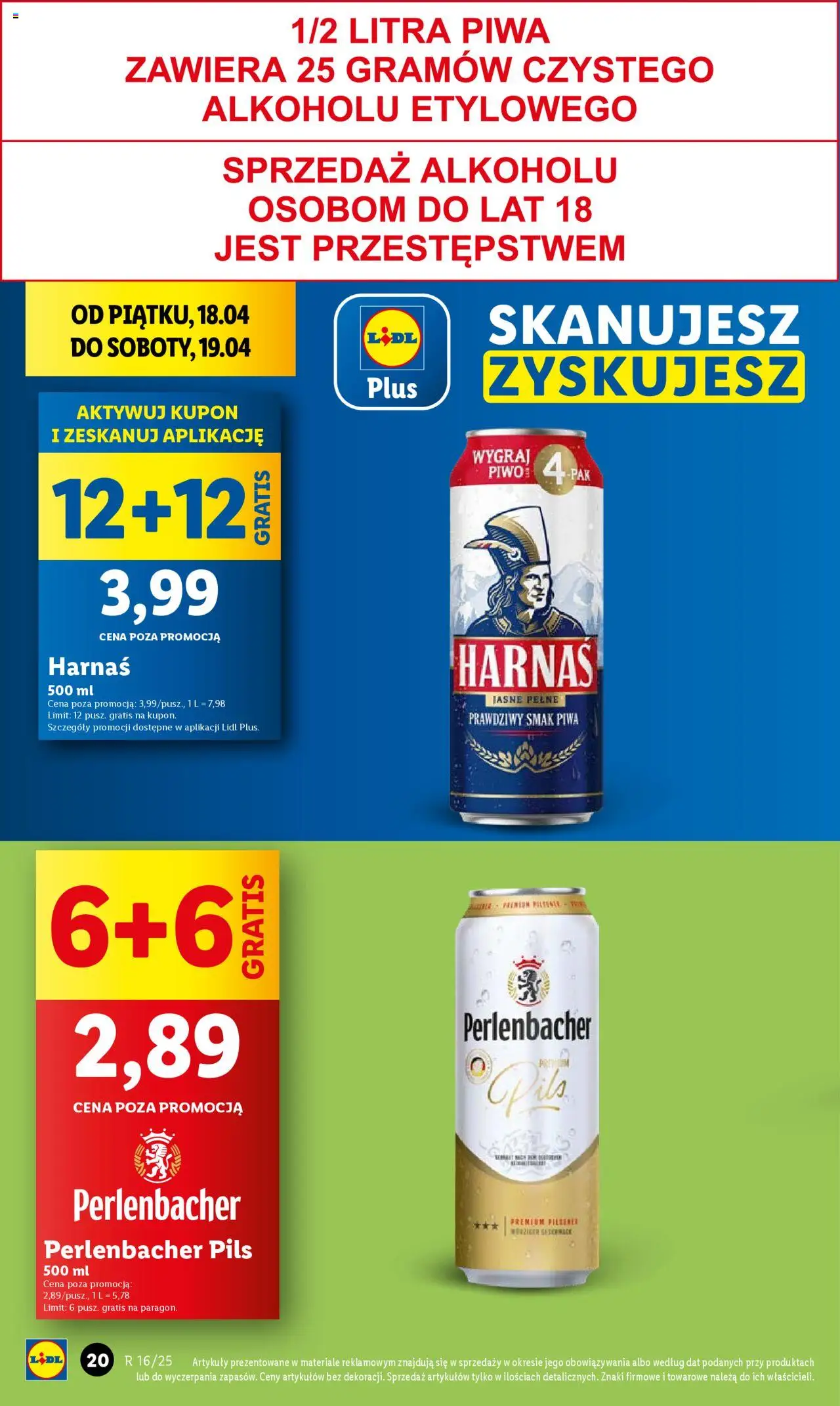 LIDL gazetka ważna od  17.04.2025 do 19.04.2025 strona 20