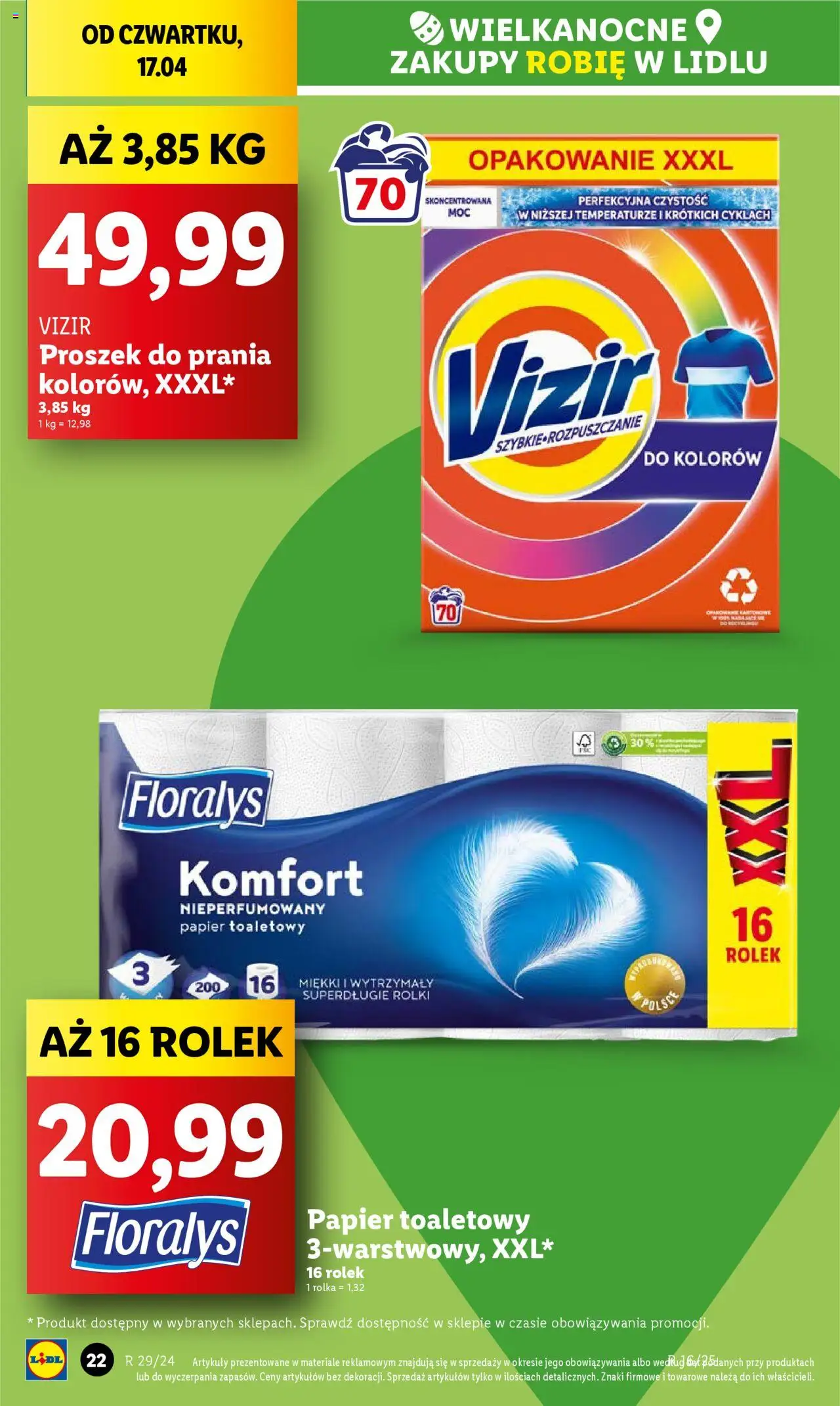 LIDL gazetka ważna od  17.04.2025 do 19.04.2025 strona 22